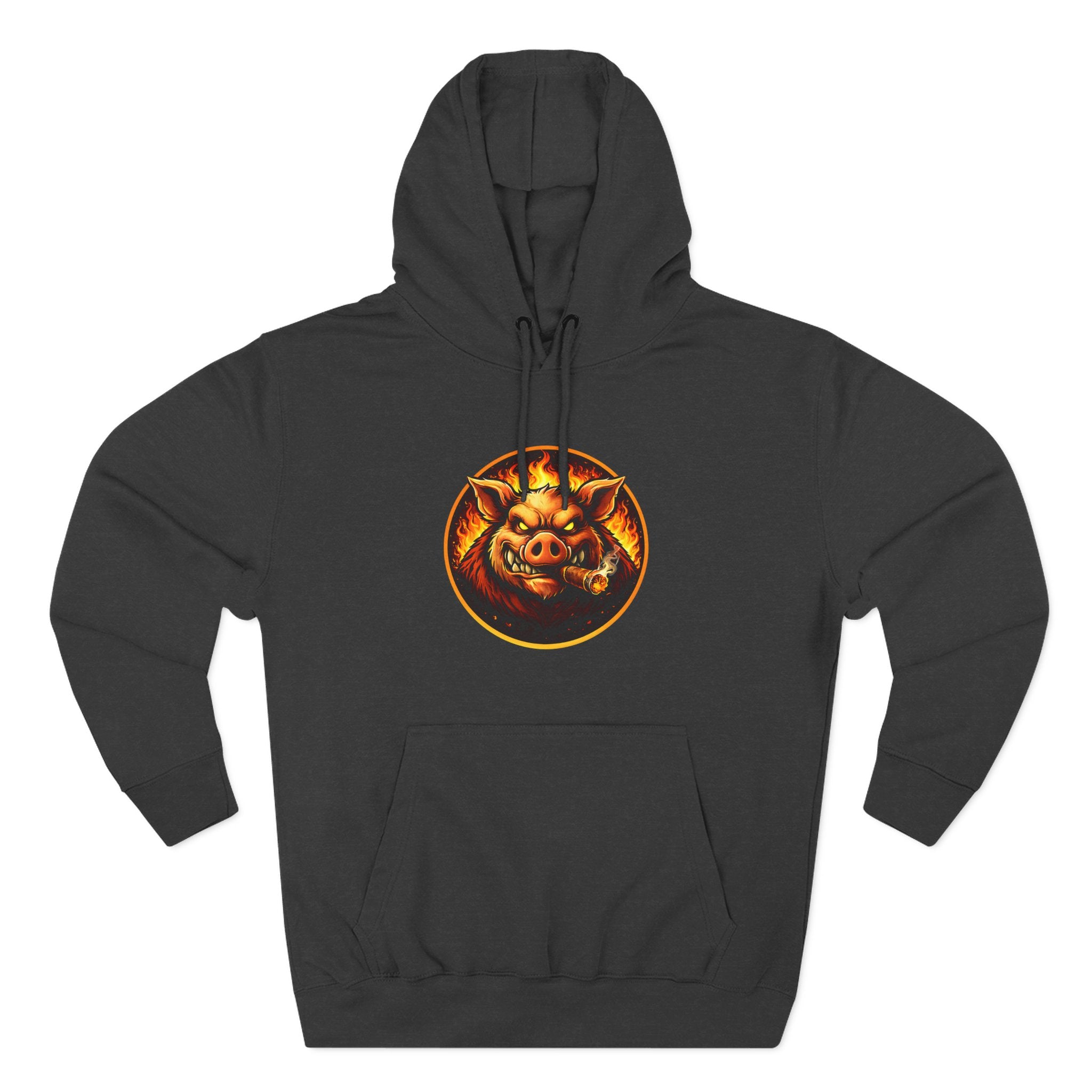 BBQ Test Pit Official Logo Hoodie — Premium Heavyweight Uniform | Batch 001