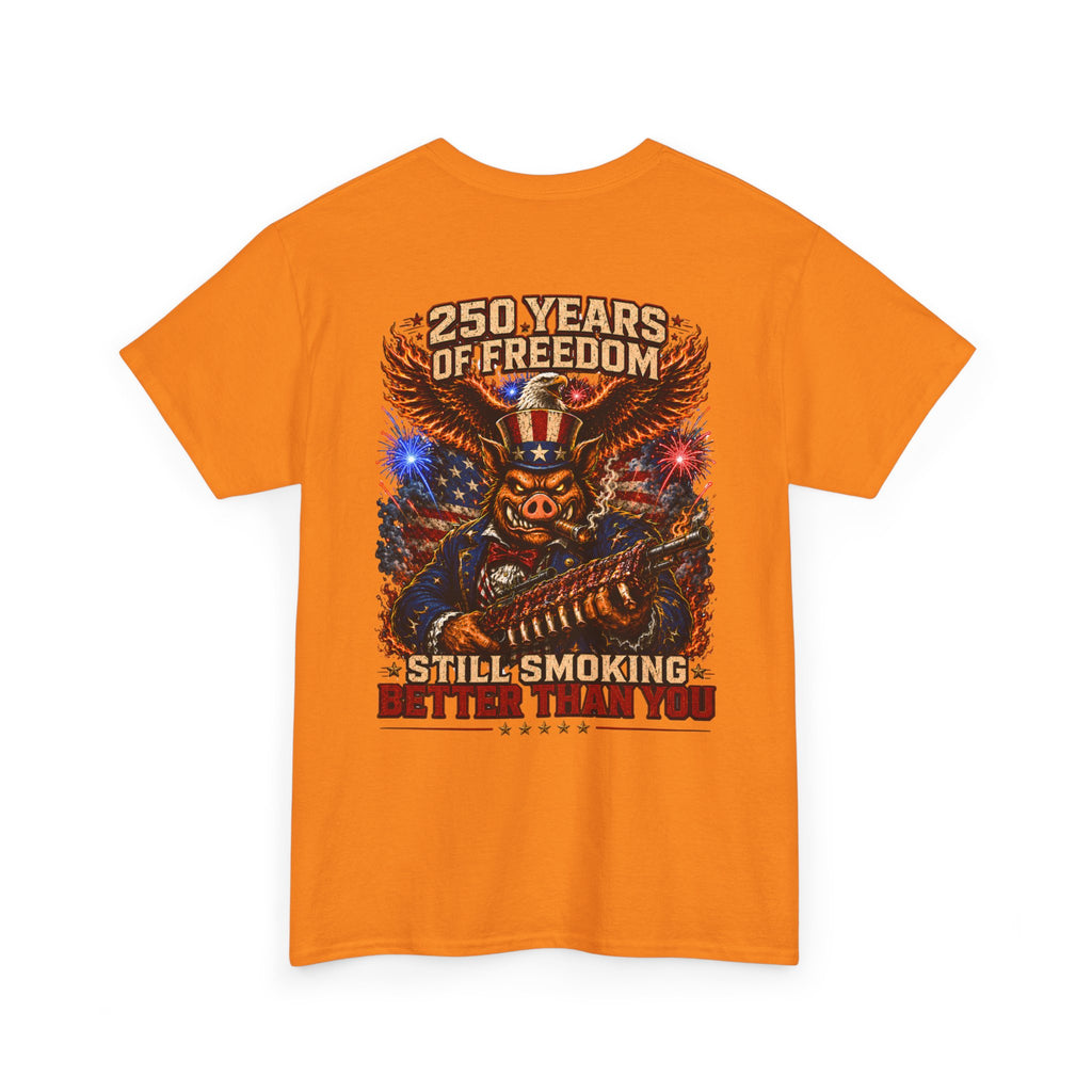 BBQ Test Pit America's 250th Birthday Shirt | Limited Edition Patriotic Graphic Tee 5000