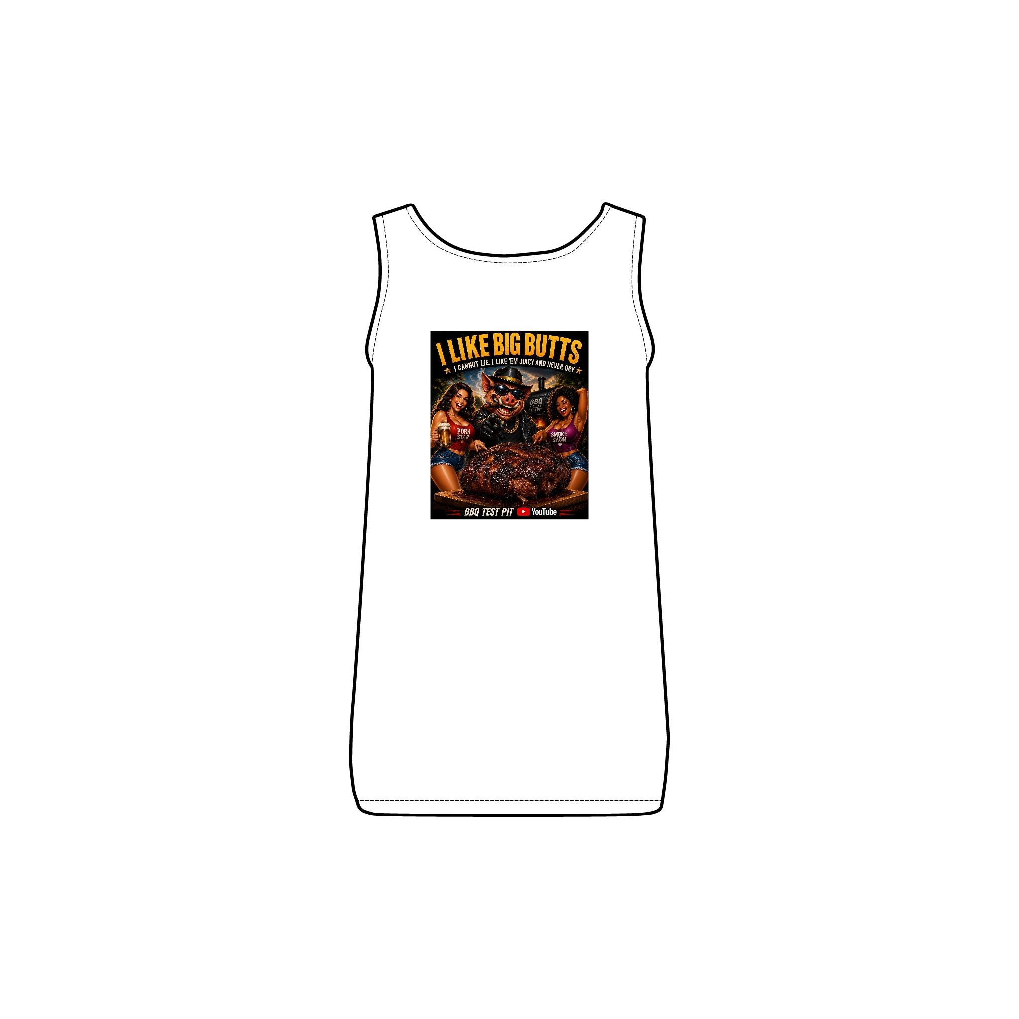 I Like BIG Butts - Women's Baby Rib Tank Top