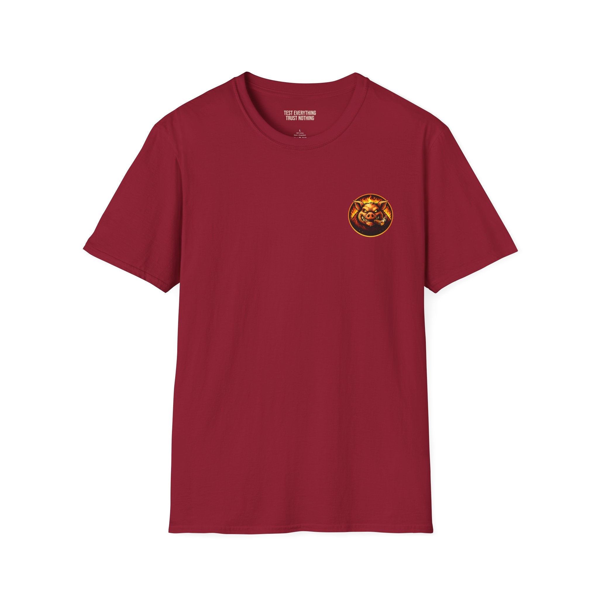 Your Pellet Grill Is Fine T-Shirt — Premium Softstyle Sarcasm | BBQ Test Pit