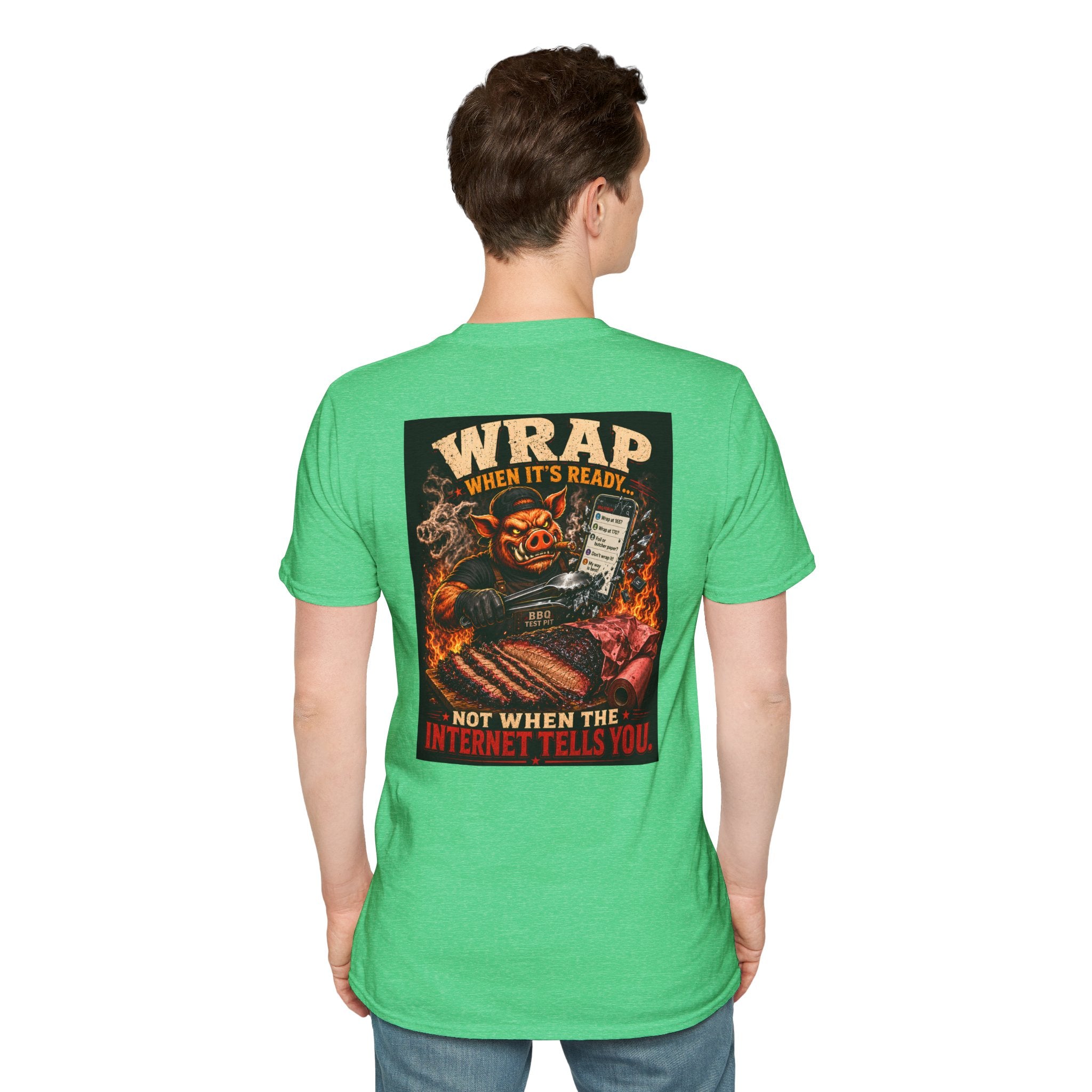 Wrap When It's Ready BBQ Shirt - 64000