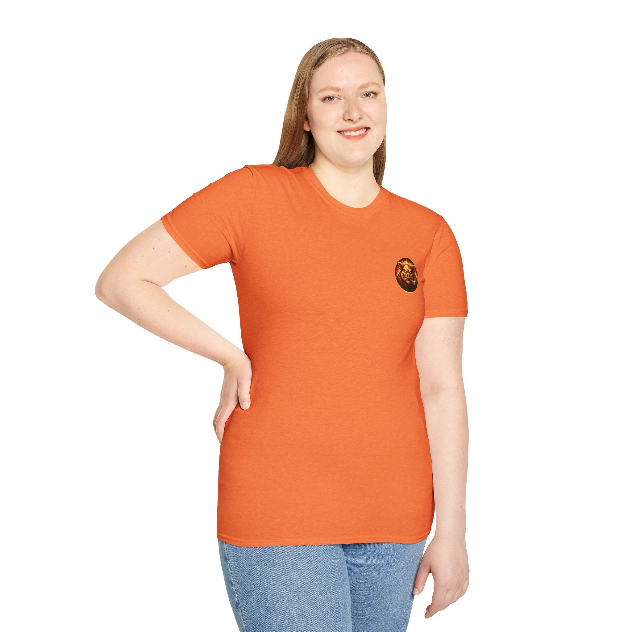 BBQ Test Pit Official Logo T-Shirt — Premium Softstyle Uniform | Batch 001