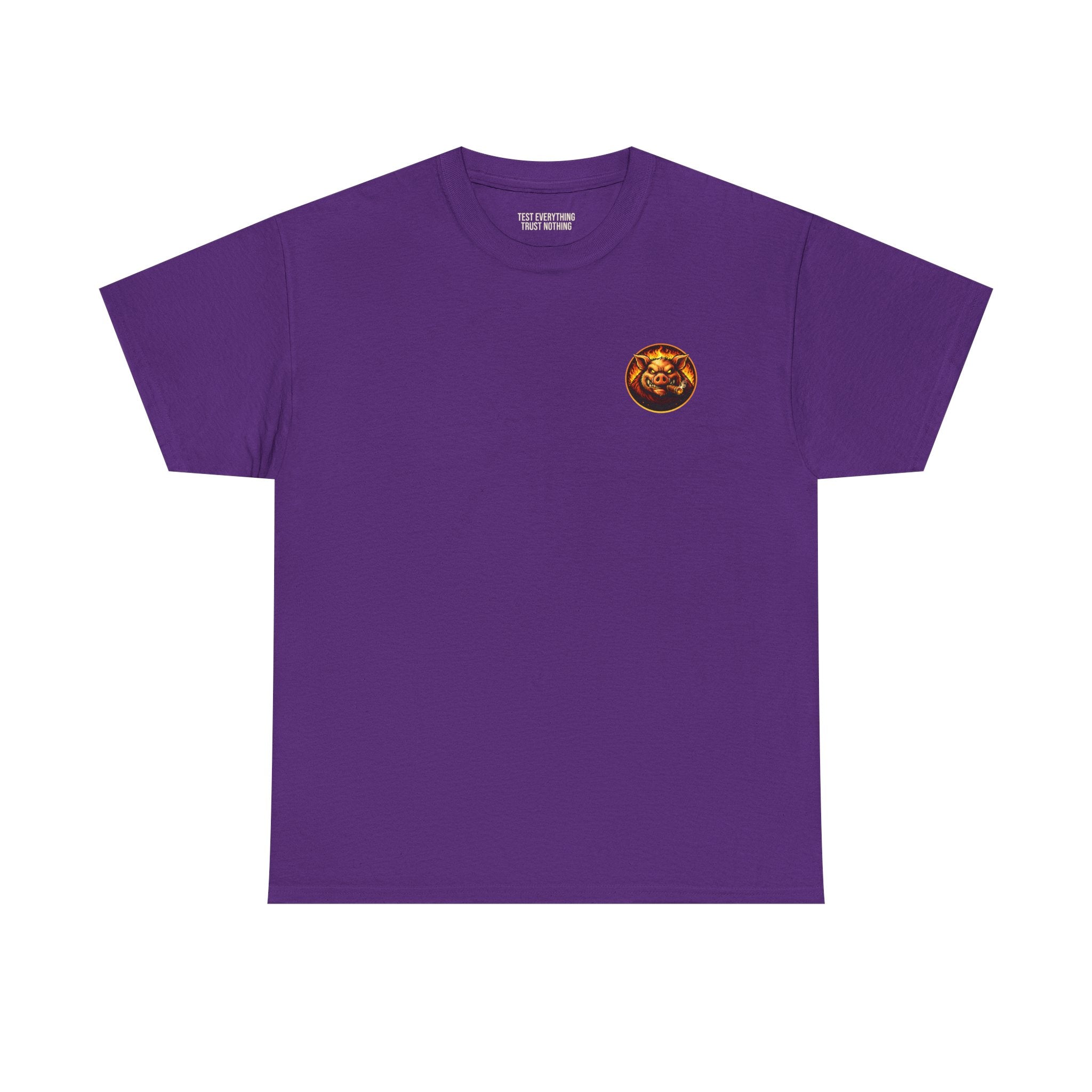 BBQ Test Pit Official Logo T-Shirt — Pitmaster Uniform | Batch 001