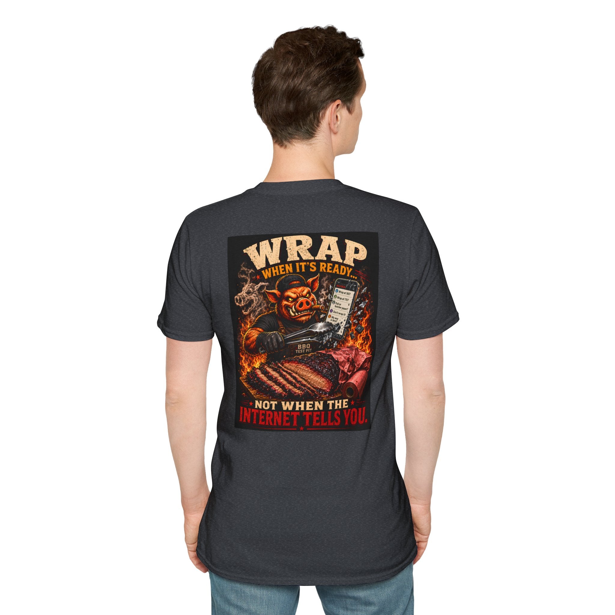 Wrap When It's Ready BBQ Shirt - 64000