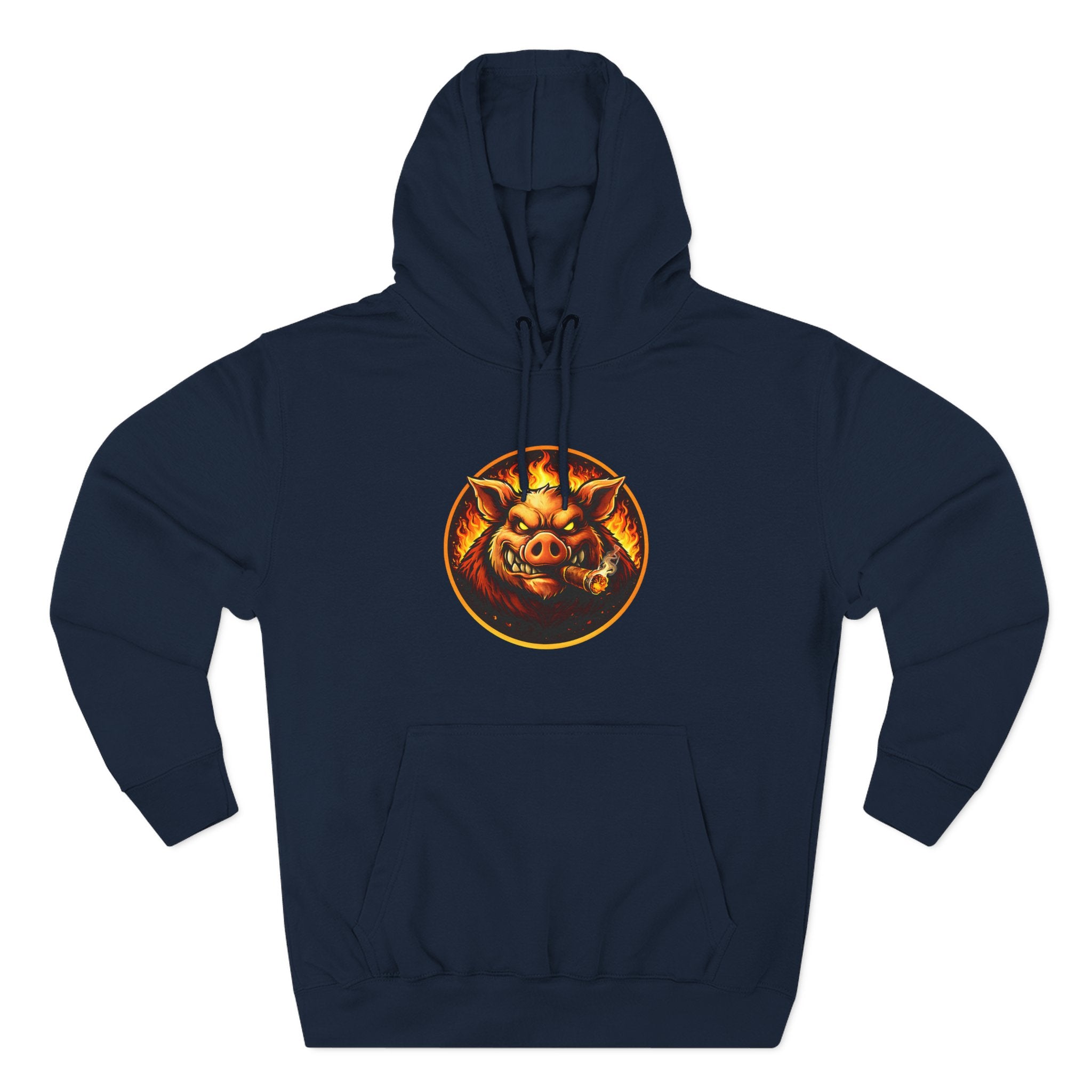 BBQ Test Pit Official Logo Hoodie — Premium Heavyweight Uniform | Batch 001