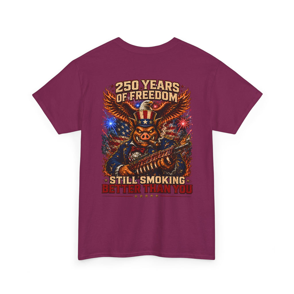 BBQ Test Pit America's 250th Birthday Shirt | Limited Edition Patriotic Graphic Tee 5000