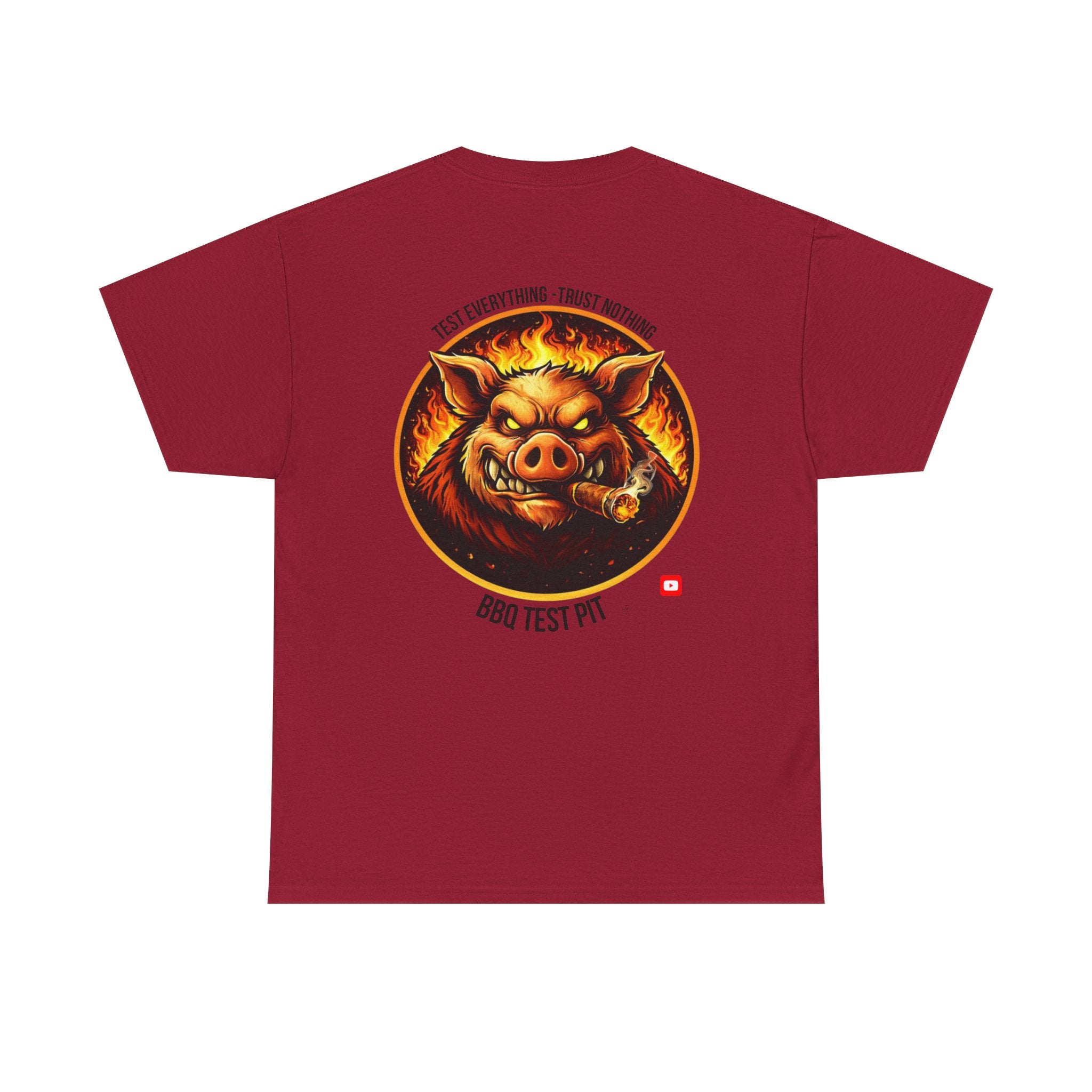 BBQ Test Pit Official Logo T-Shirt — Pitmaster Uniform | Batch 001