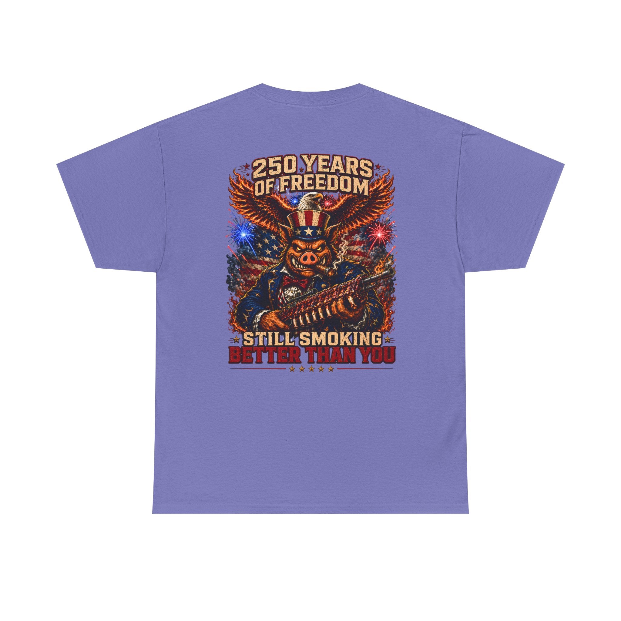 BBQ Test Pit America's 250th Birthday Shirt | Limited Edition Patriotic Graphic Tee 5000