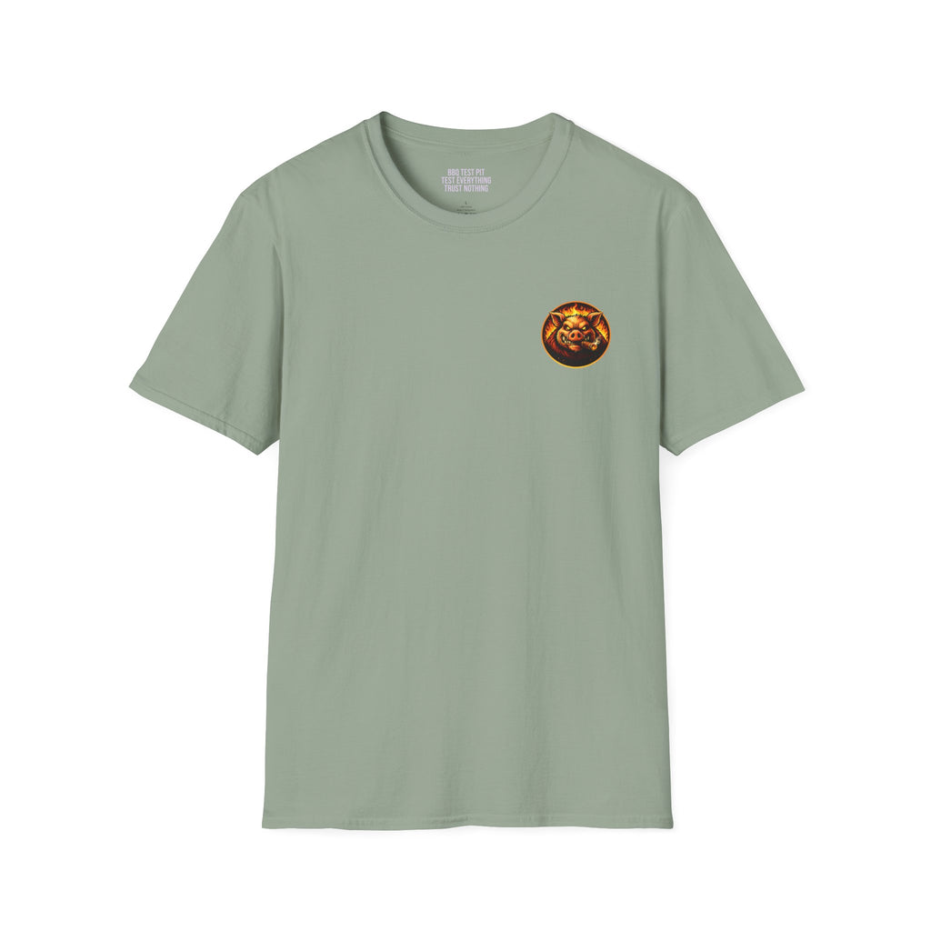 Whatever You Made… Stop Calling It BBQ. – BBQ Test Pit Funny BBQ T-Shirt