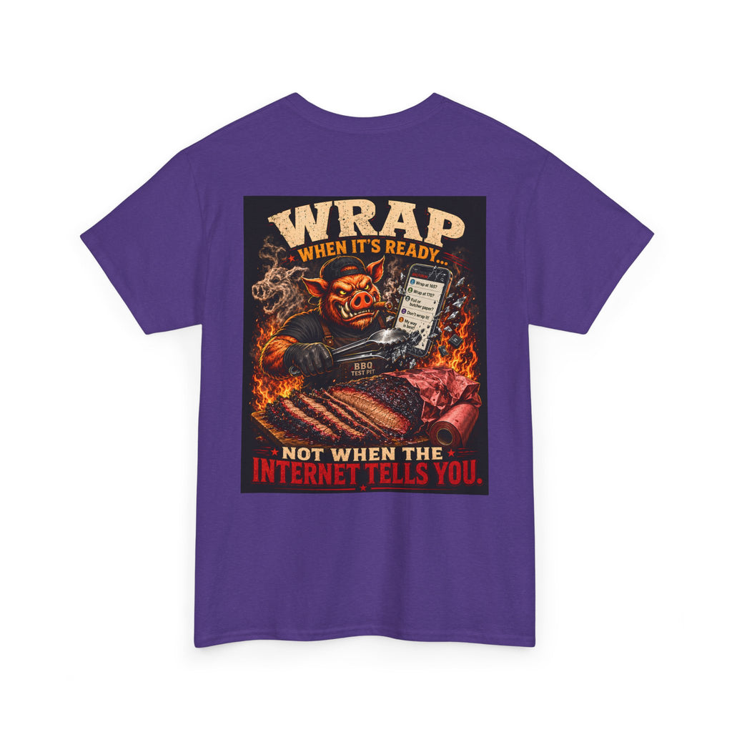 Wrap When It's Ready BBQ Shirt — 5000