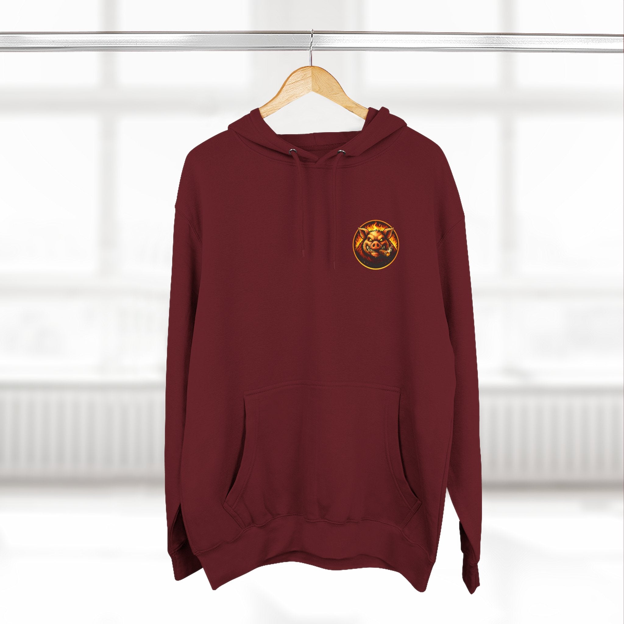 Stop Staring at My Rack Hoodie — Premium Heavyweight Rib Tech | BBQ Test Pit