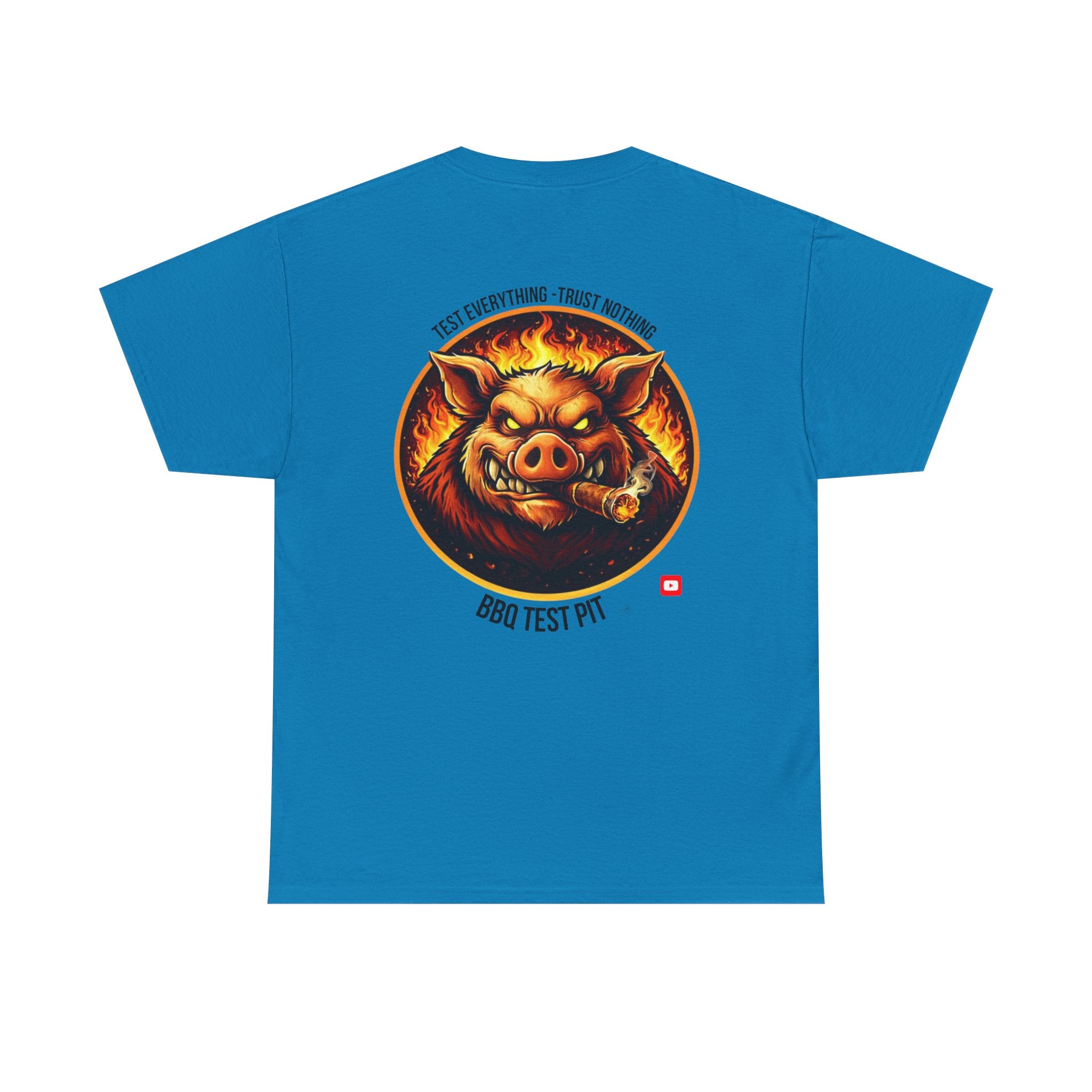 BBQ Test Pit Official Logo T-Shirt — Pitmaster Uniform | Batch 001