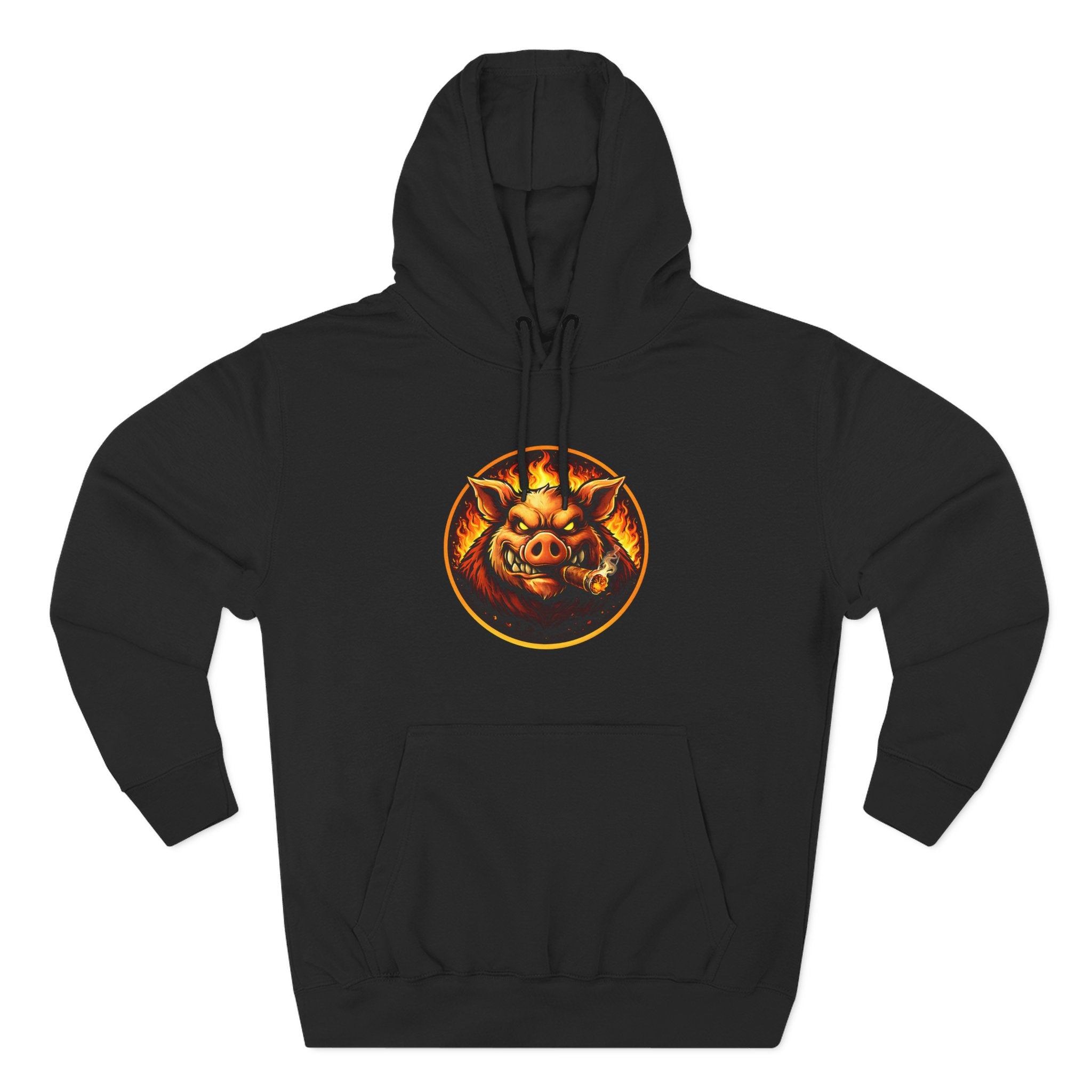BBQ Test Pit Official Logo Hoodie — Premium Heavyweight Uniform | Batch 001