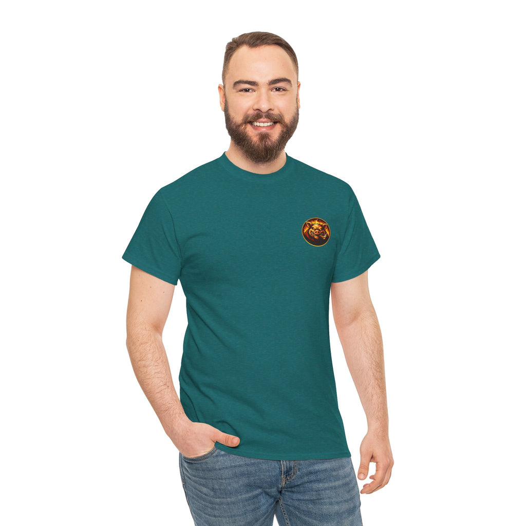 Whatever You Made… Stop Calling It BBQ. – BBQ Test Pit Funny BBQ Heavy Duty T-Shirt