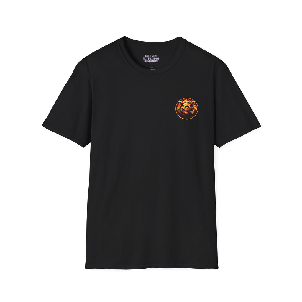 Whatever You Made… Stop Calling It BBQ. – BBQ Test Pit Funny BBQ T-Shirt