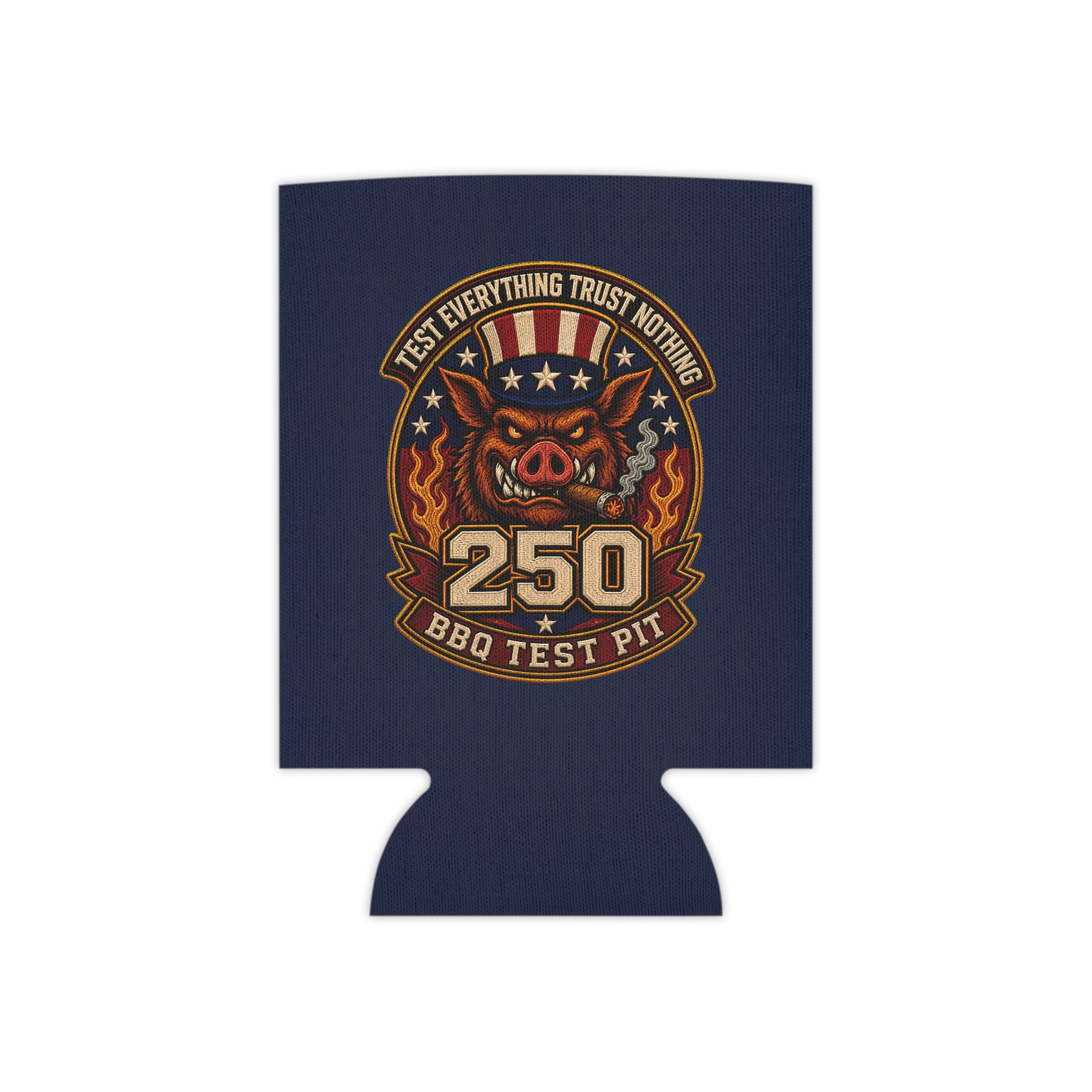 America’s 250th Birthday Can Cooler – BBQ Test Pit