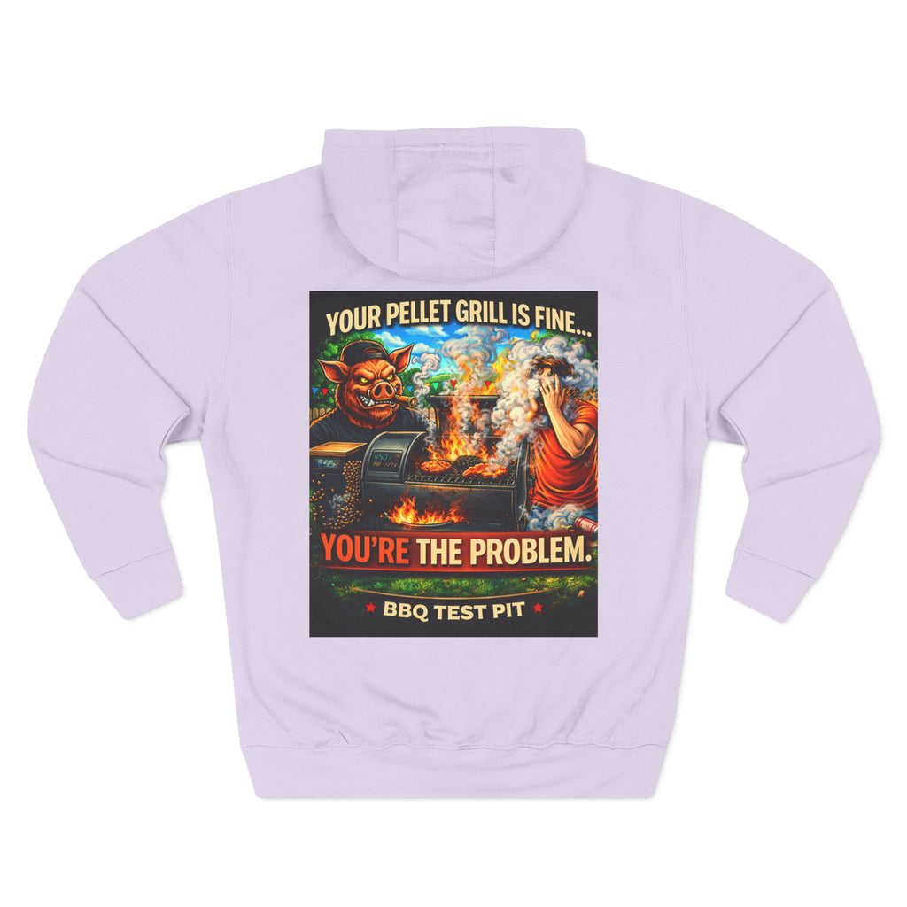 Your Pellet Grill Is Fine Hoodie — Premium Heavyweight Sarcasm | BBQ Test Pit