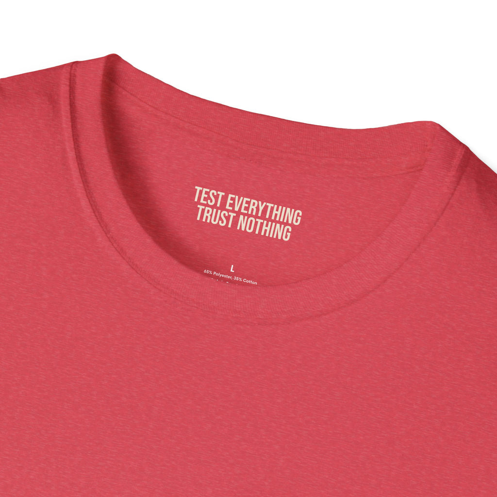 BBQ Test Pit Official Logo T-Shirt — Premium Softstyle Uniform | Batch 001
