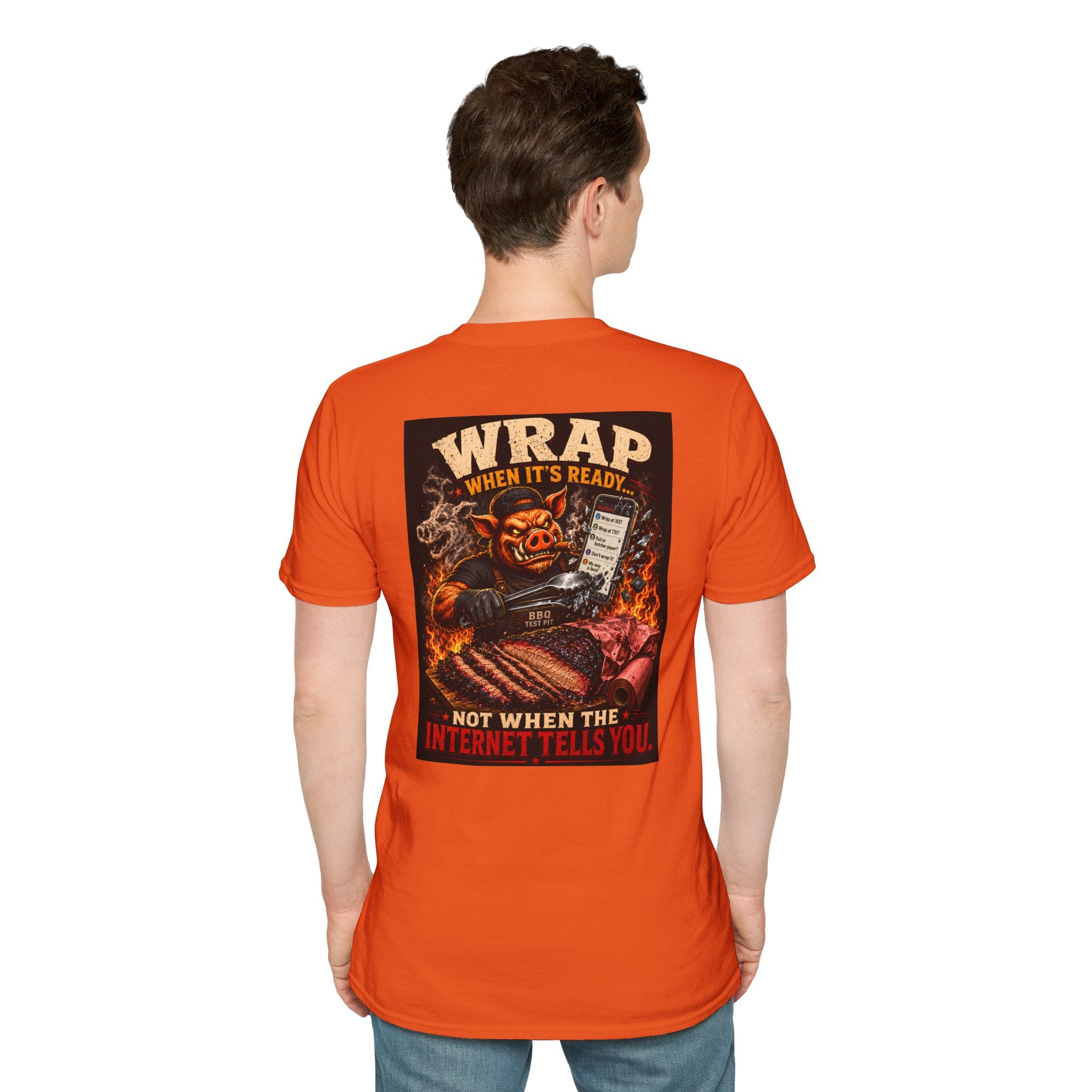 Wrap When It's Ready BBQ Shirt - 64000