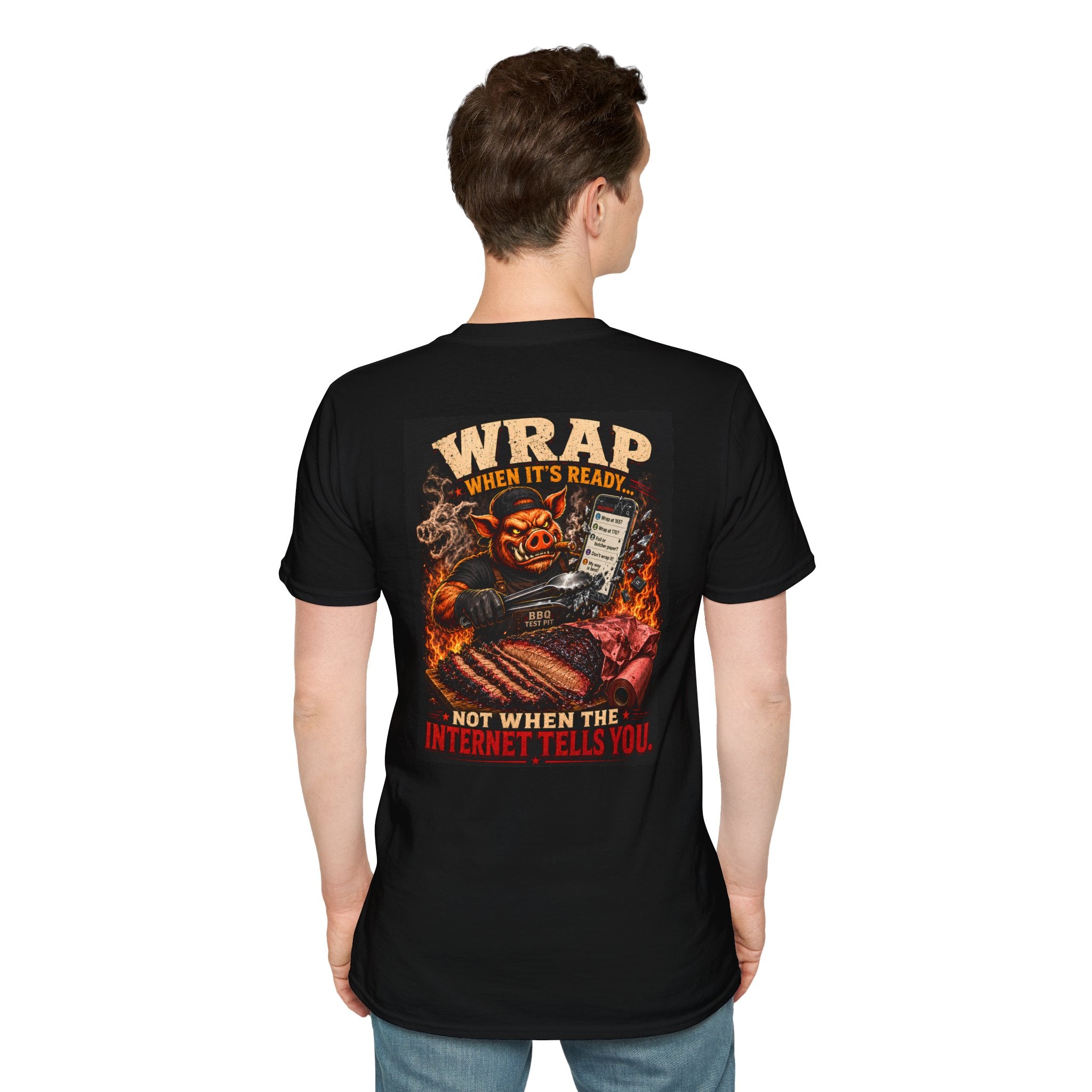 Wrap When It's Ready BBQ Shirt - 64000