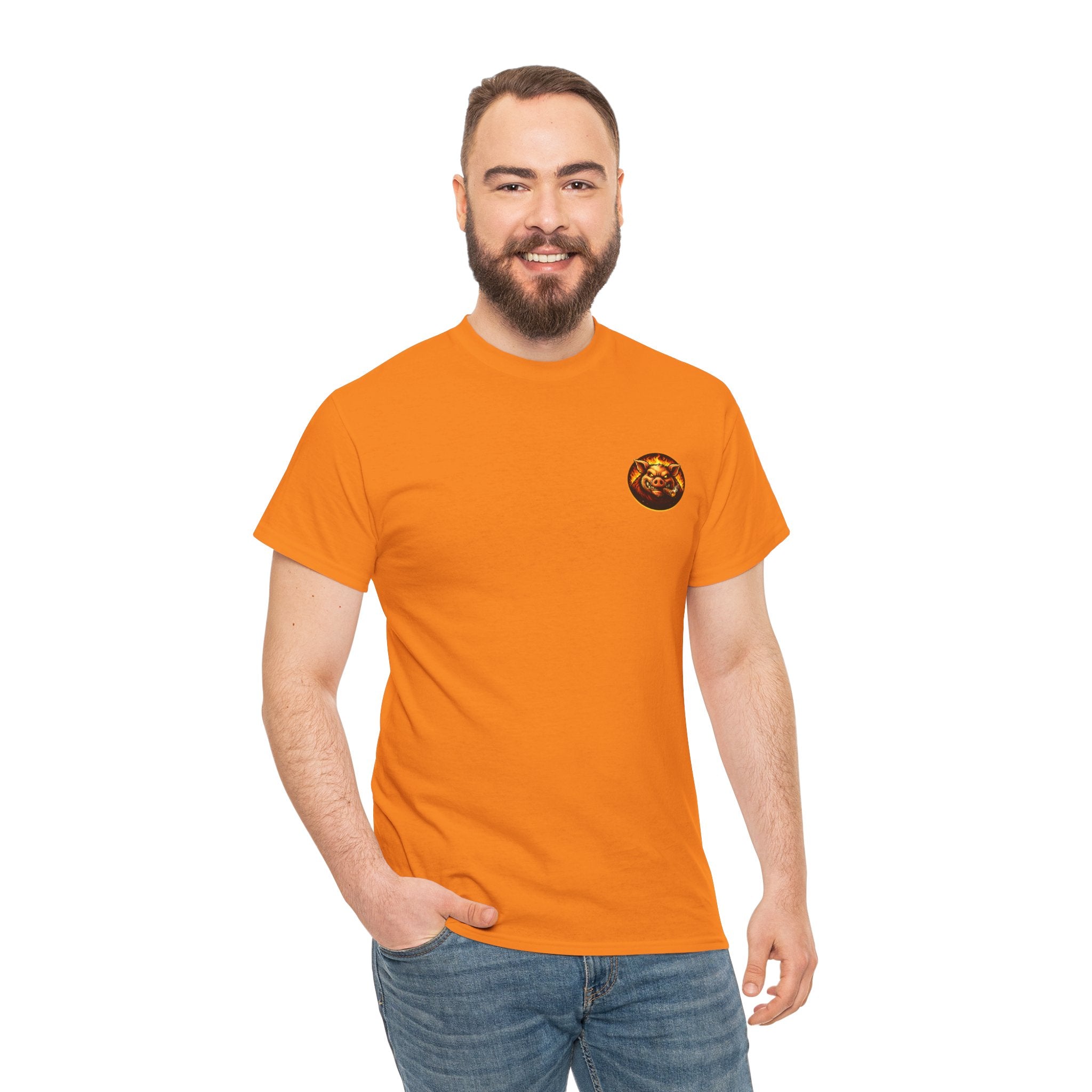Whatever You Made… Stop Calling It BBQ. – BBQ Test Pit Funny BBQ Heavy Duty T-Shirt