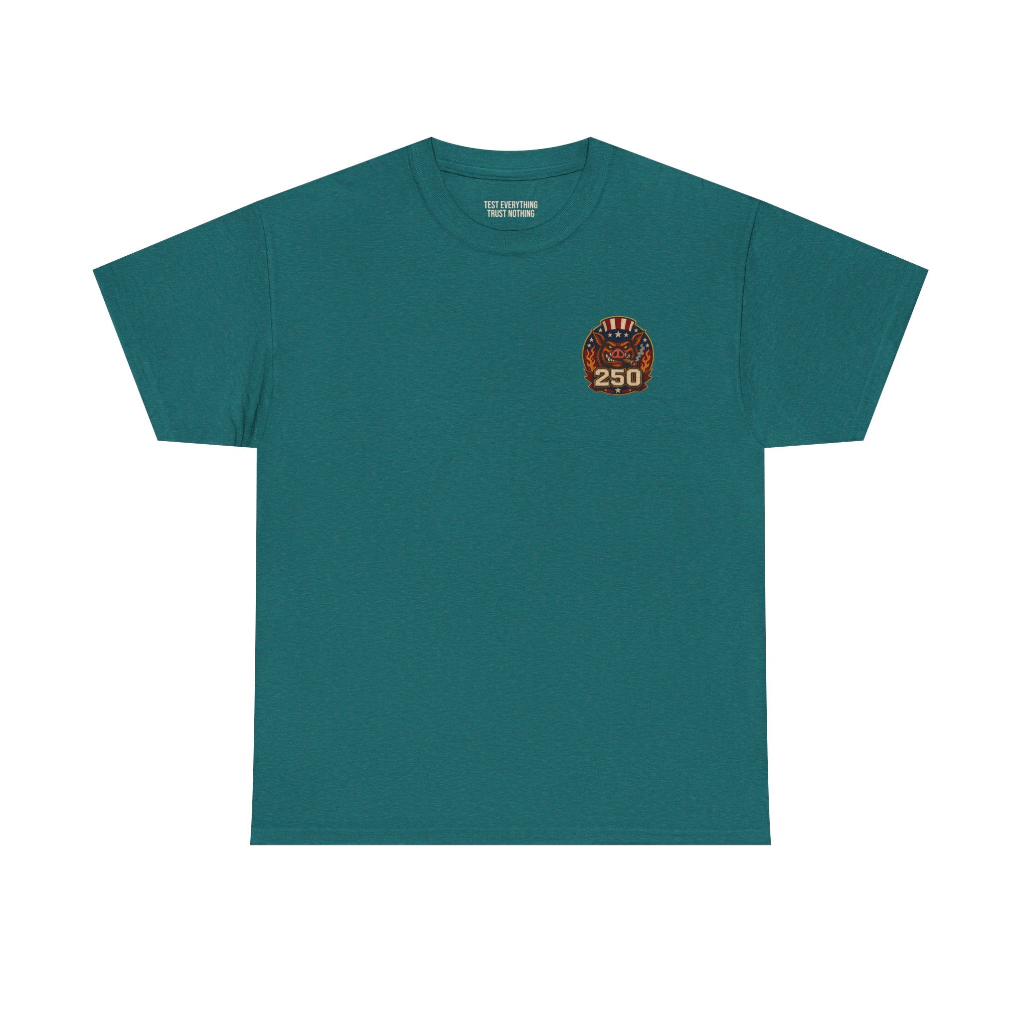 BBQ Test Pit America's 250th Birthday Shirt | Limited Edition Patriotic Graphic Tee 5000
