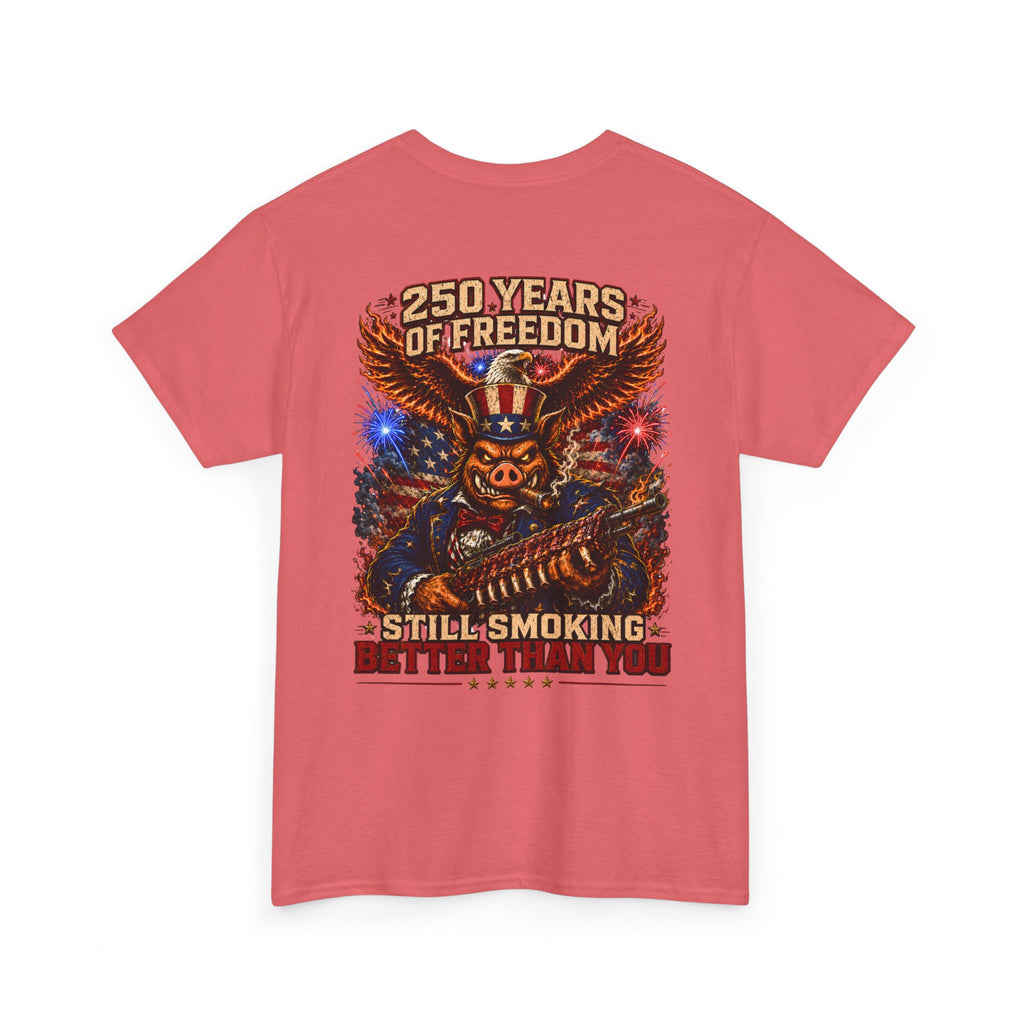 BBQ Test Pit America's 250th Birthday Shirt | Limited Edition Patriotic Graphic Tee 5000