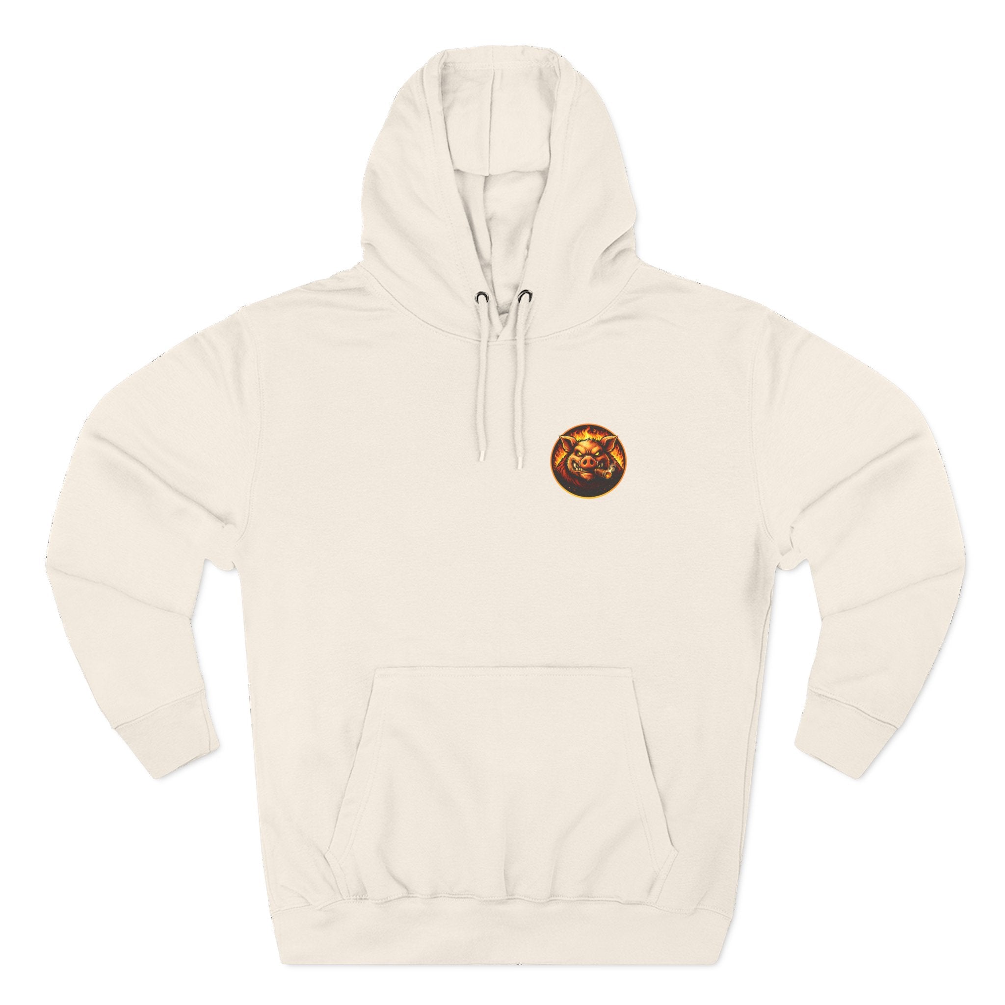 "Wrap When It's Ready" BBQ Hoodie — BBQ Test Pit Pitmaster Fleece Pullover