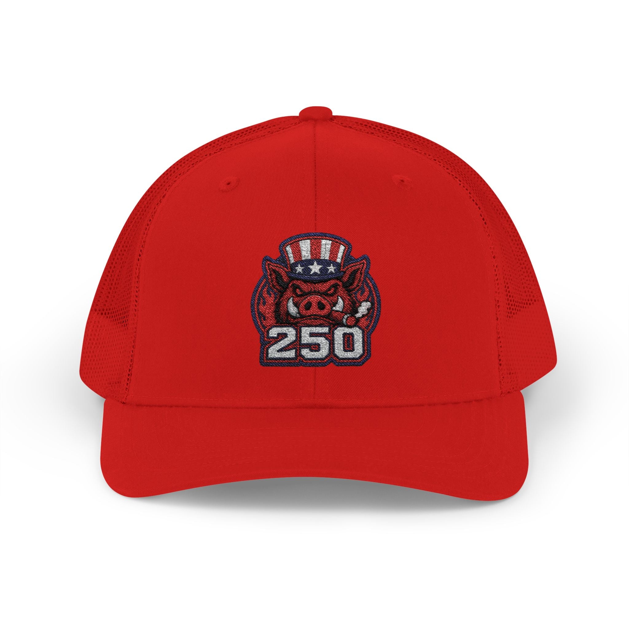 BBQ Test Pit America's 250th Birthday Trucker Hat | Limited Edition Snapback Cap