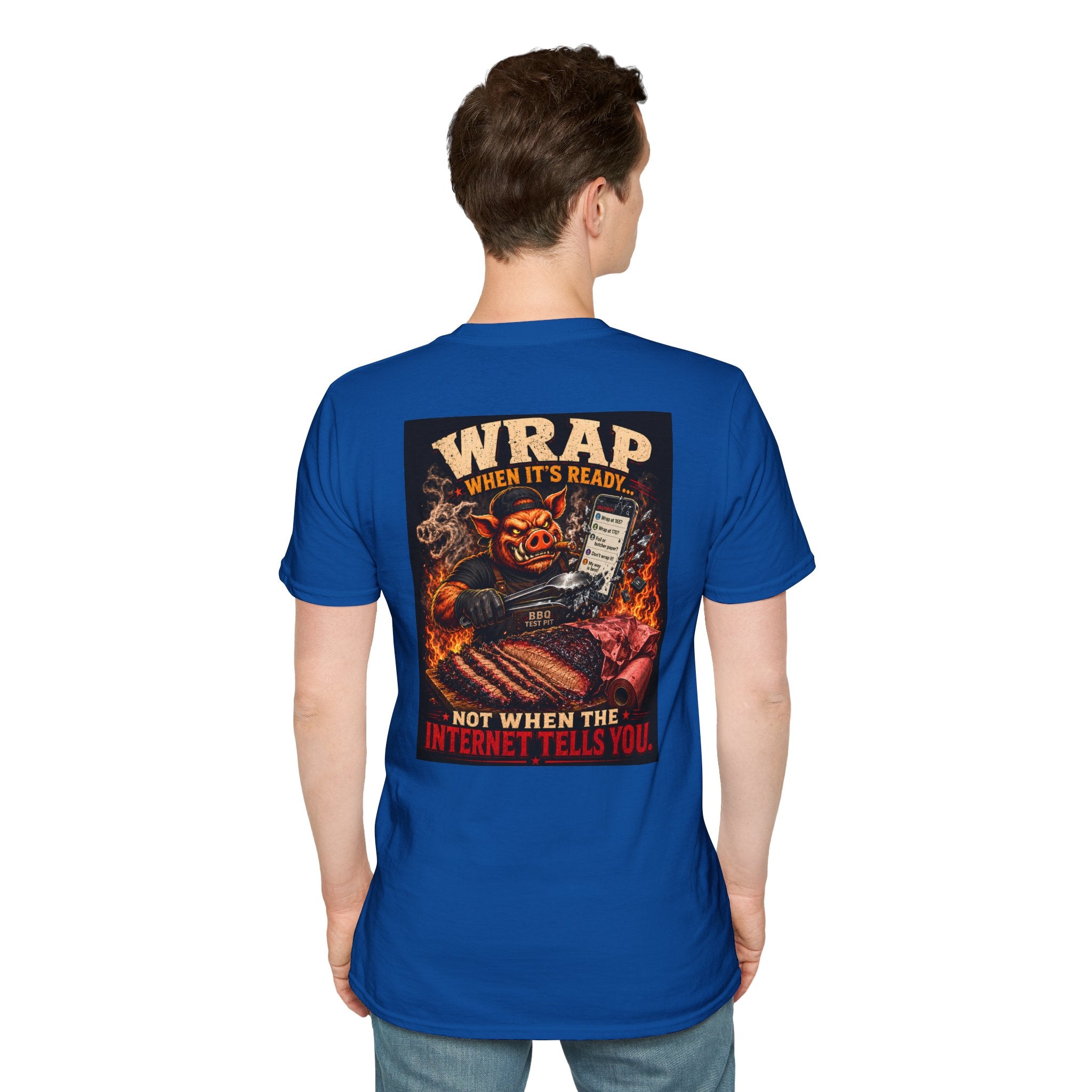 Wrap When It's Ready BBQ Shirt - 64000