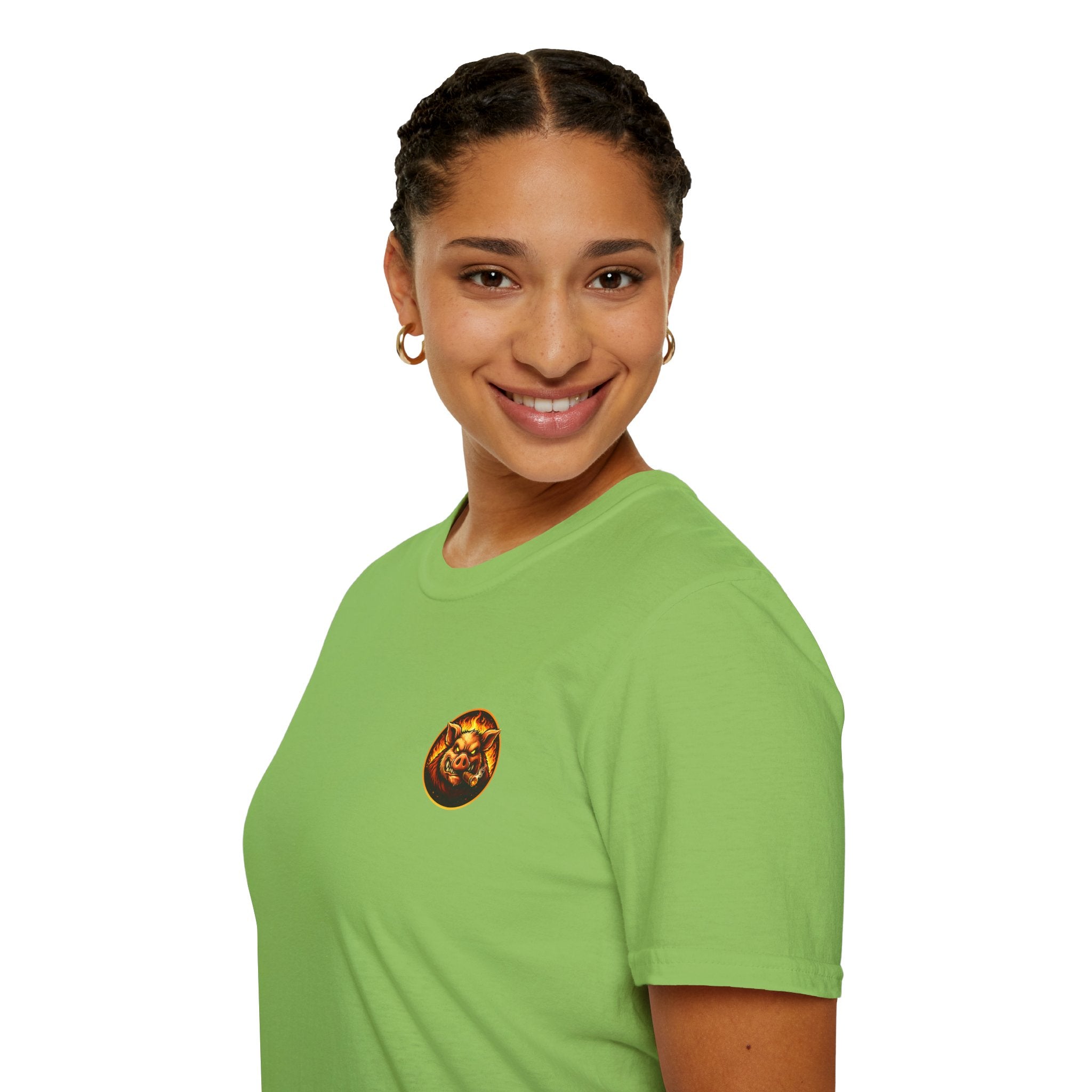 Whatever You Made… Stop Calling It BBQ. – BBQ Test Pit Funny BBQ T-Shirt