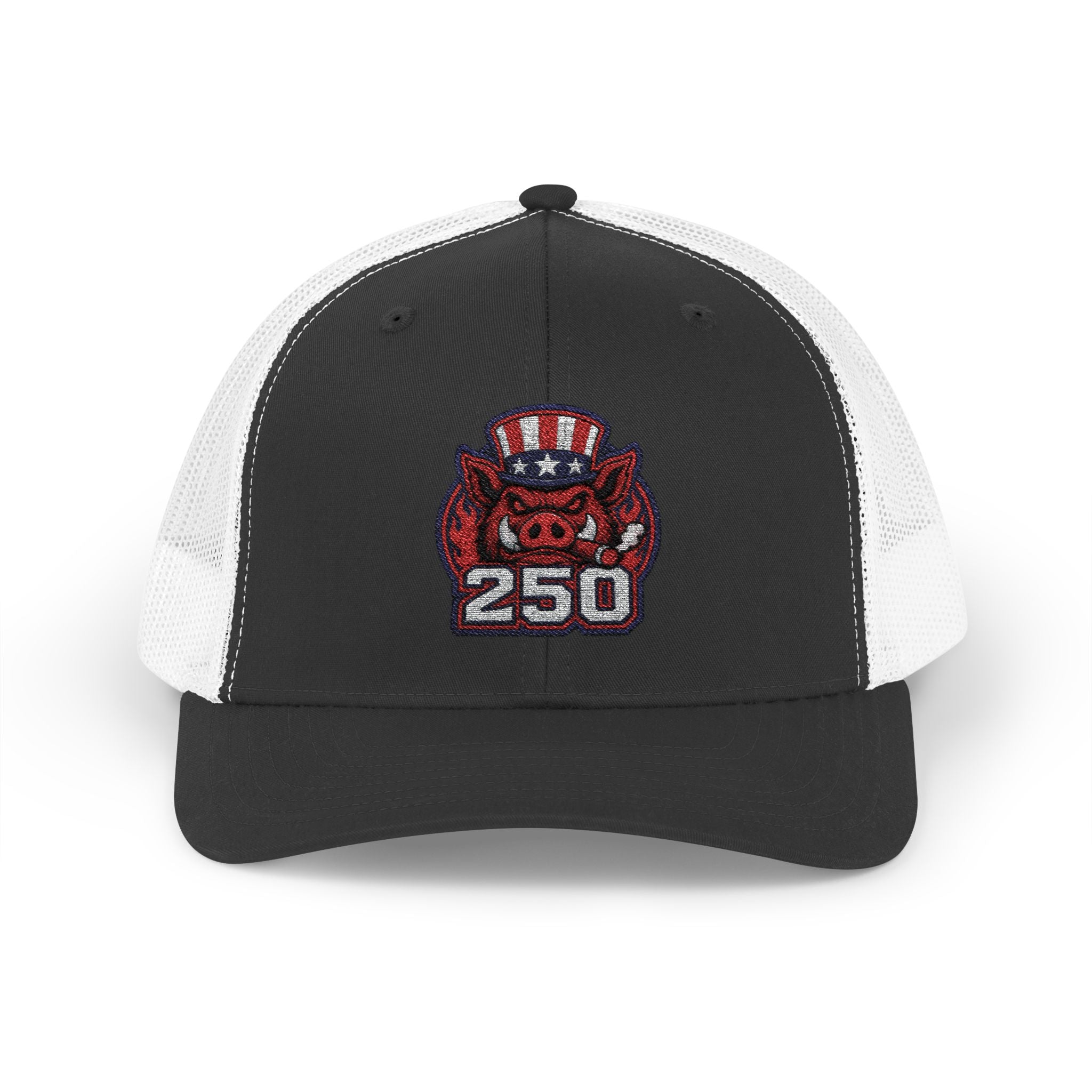 BBQ Test Pit America's 250th Birthday Trucker Hat | Limited Edition Snapback Cap