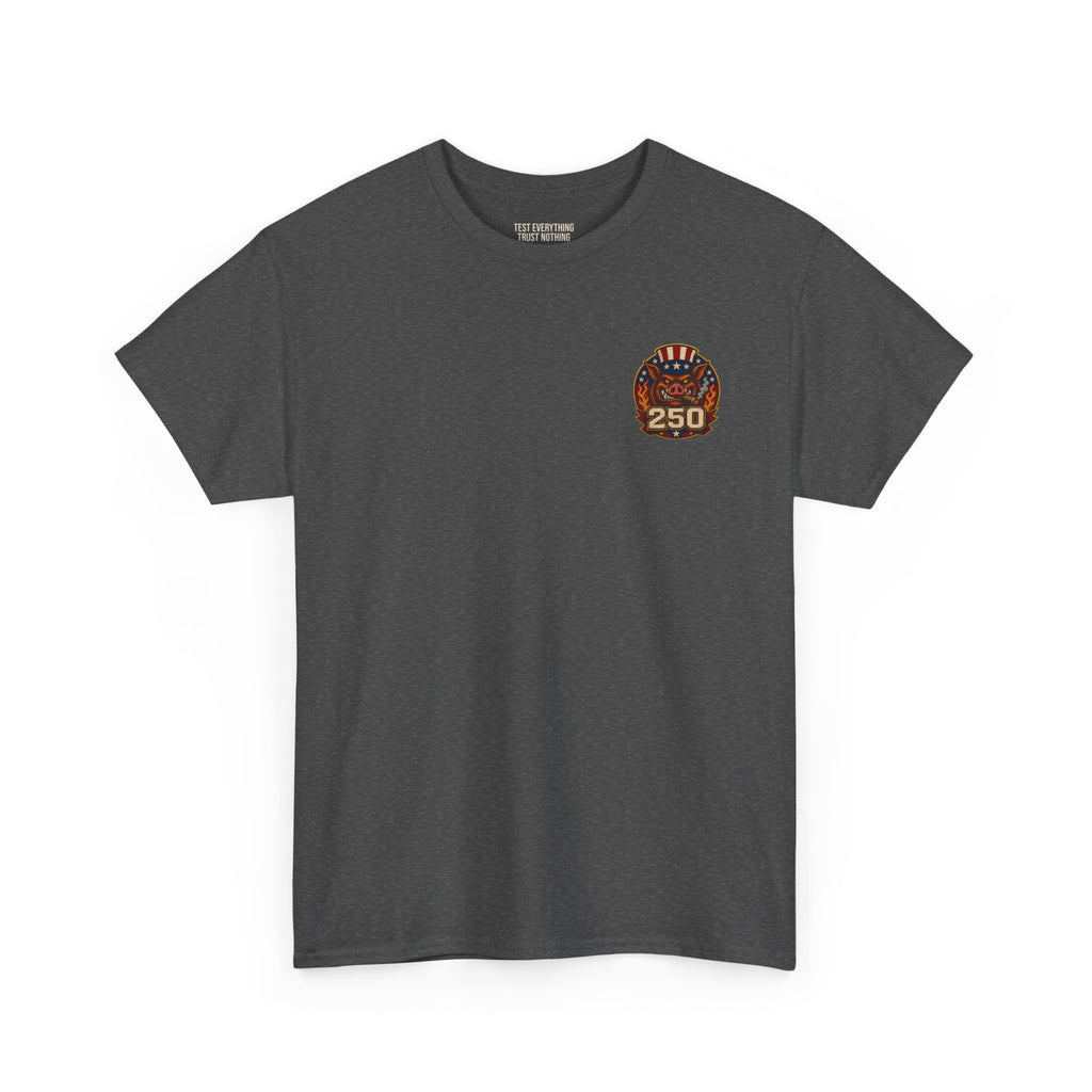 BBQ Test Pit America's 250th Birthday Shirt | Limited Edition Patriotic Graphic Tee 5000