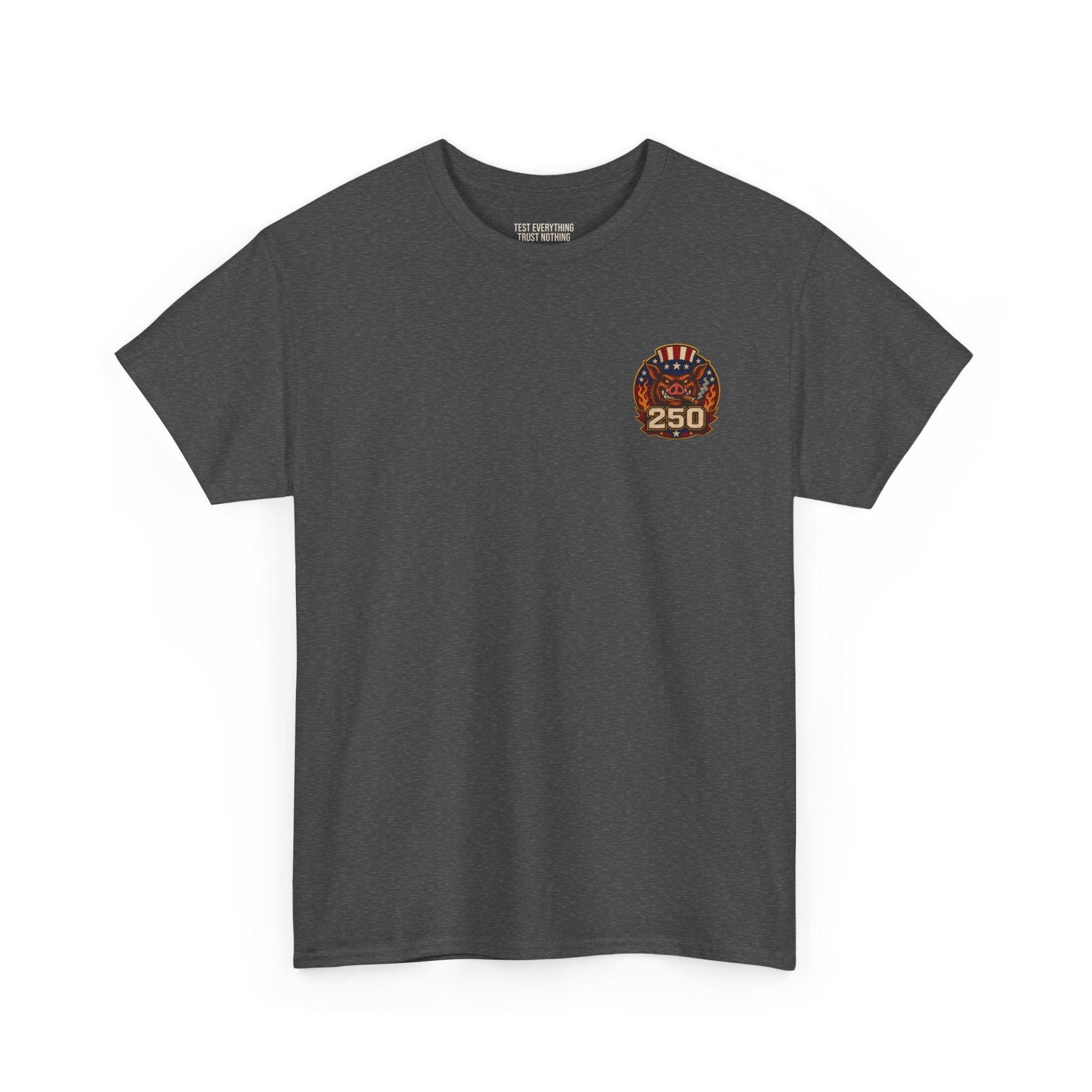 BBQ Test Pit America's 250th Birthday Shirt | Limited Edition Patriotic Graphic Tee 5000
