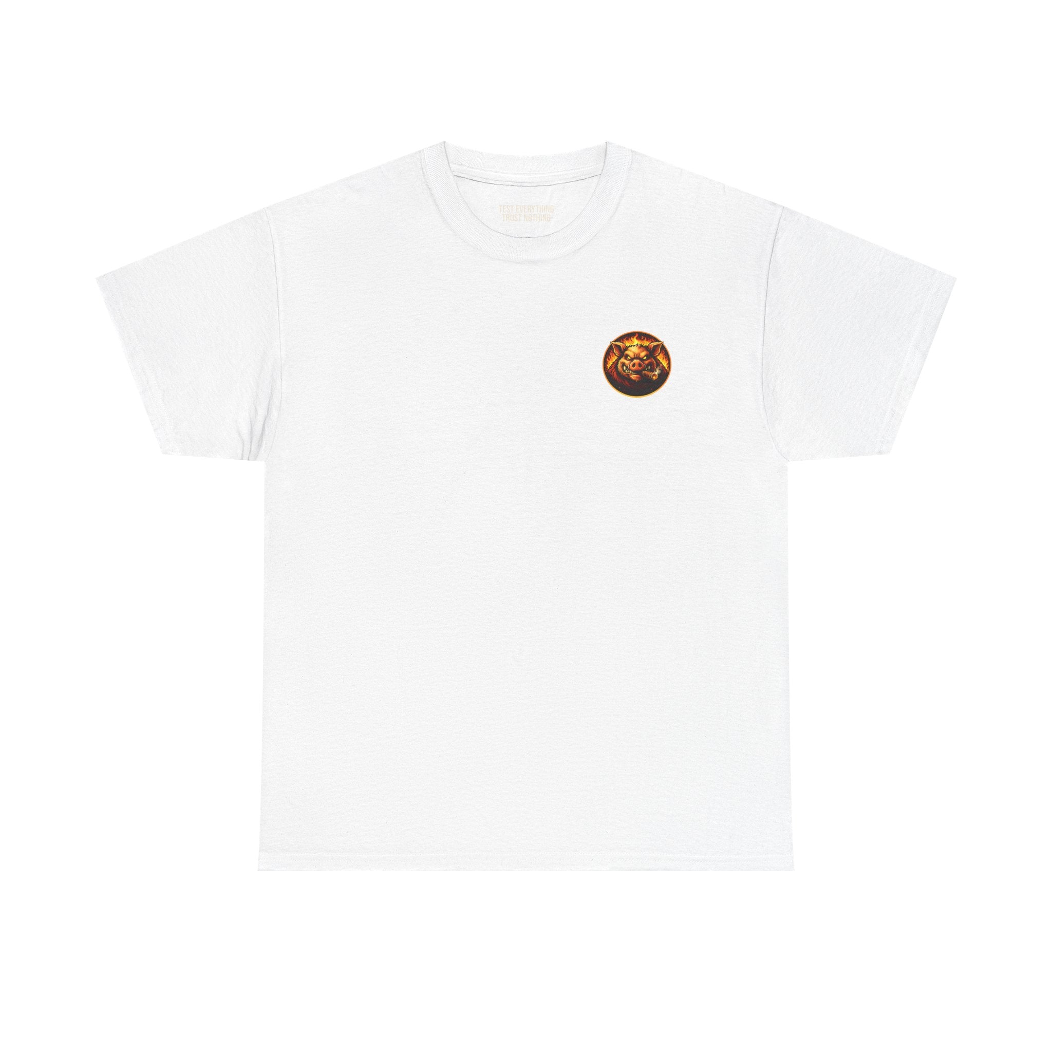 BBQ Test Pit Official Logo T-Shirt — Pitmaster Uniform | Batch 001