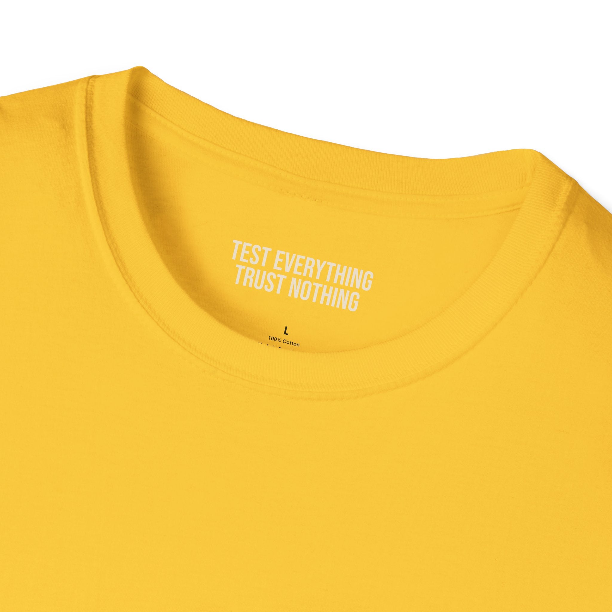 Stop Staring At My Rack T-Shirt — Premium Softstyle Rib Tee | BBQ Test Pit