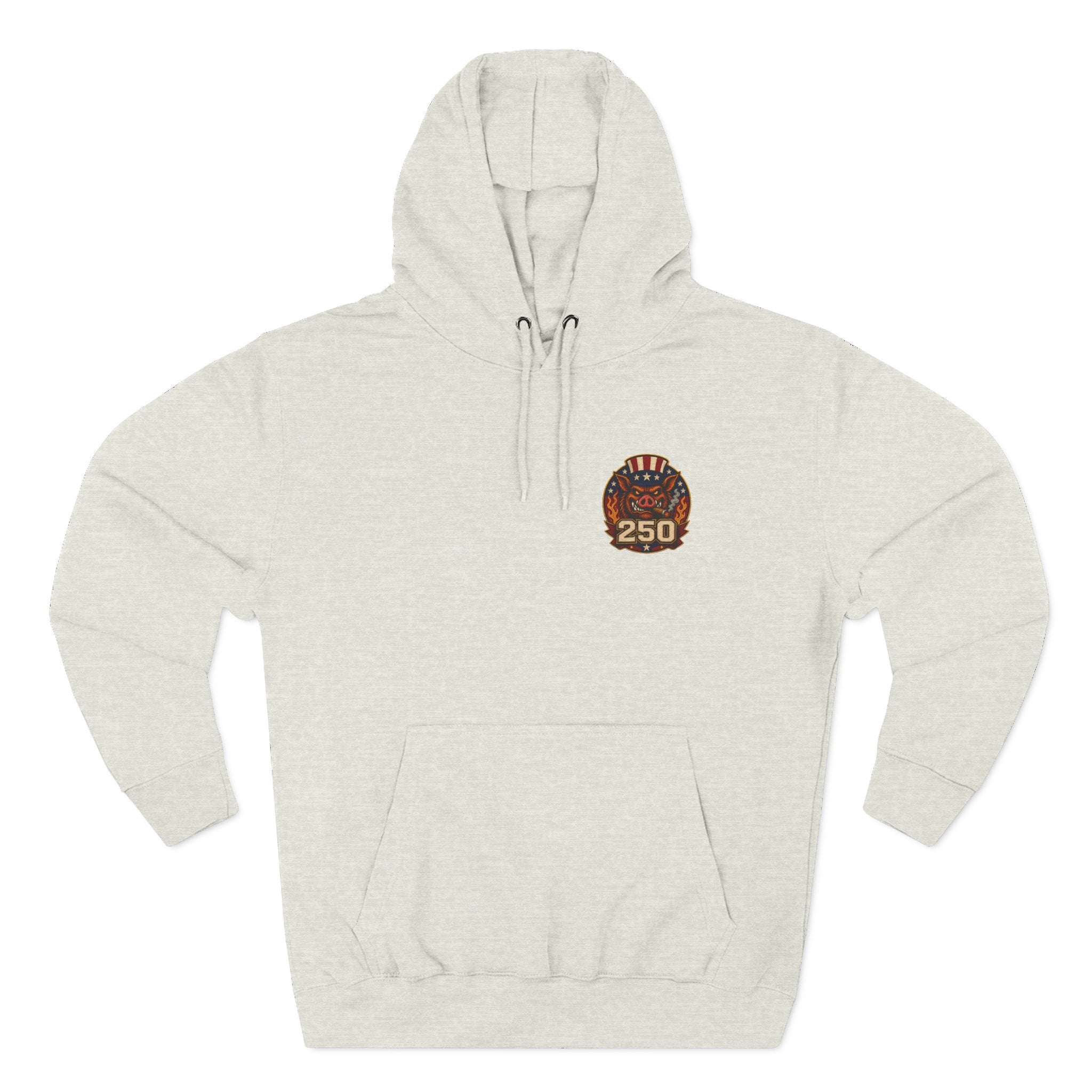 BBQ Test Pit America's 250th Birthday Hoodie | Limited Edition Patriotic Fleece