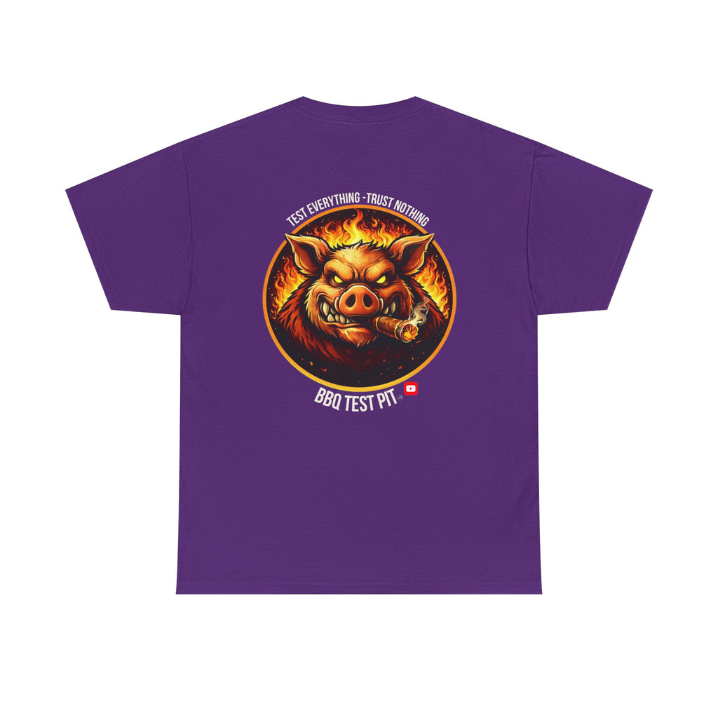 BBQ Test Pit Official Logo T-Shirt — Pitmaster Uniform | Batch 001