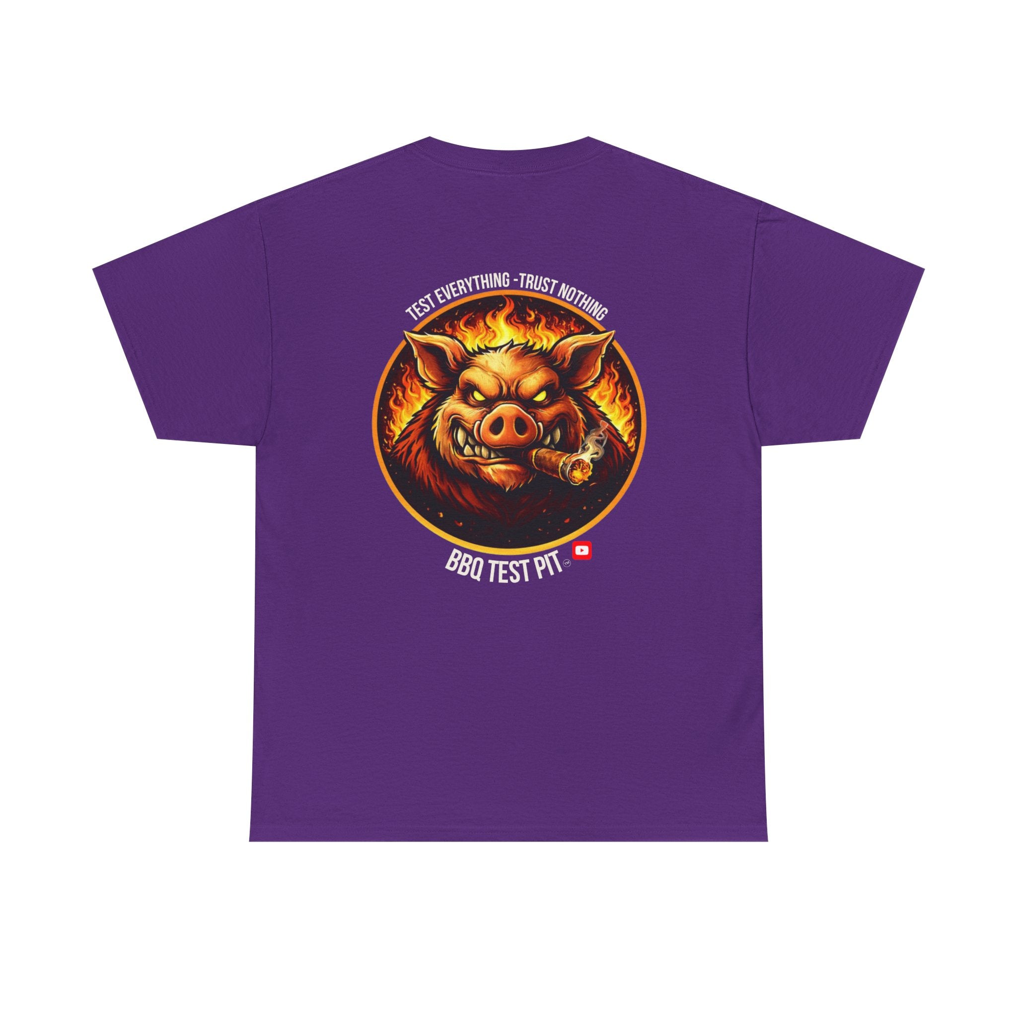 BBQ Test Pit Official Logo T-Shirt — Pitmaster Uniform | Batch 001