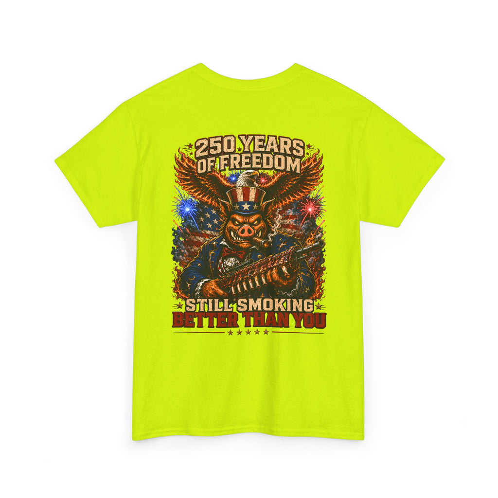 BBQ Test Pit America's 250th Birthday Shirt | Limited Edition Patriotic Graphic Tee 5000