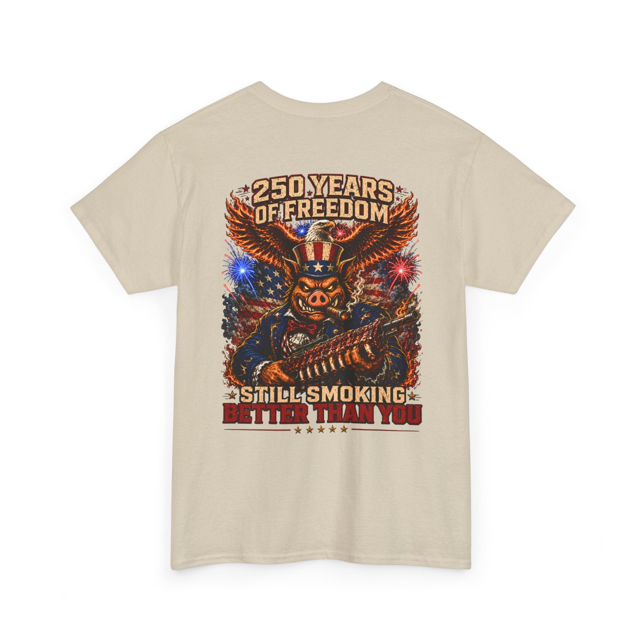 BBQ Test Pit America's 250th Birthday Shirt | Limited Edition Patriotic Graphic Tee 5000