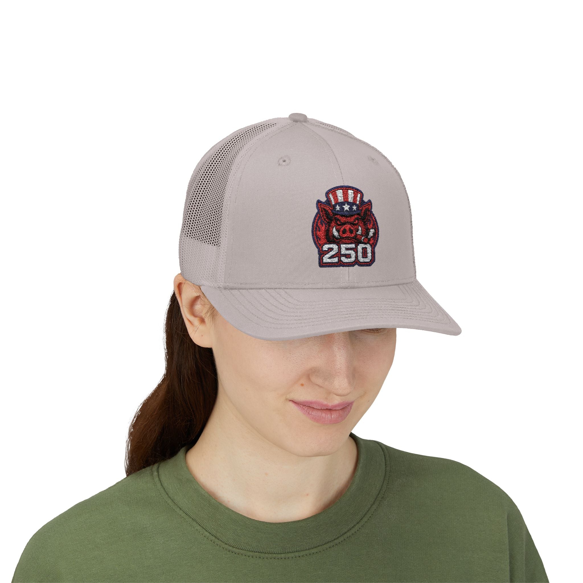 BBQ Test Pit America's 250th Birthday Trucker Hat | Limited Edition Snapback Cap