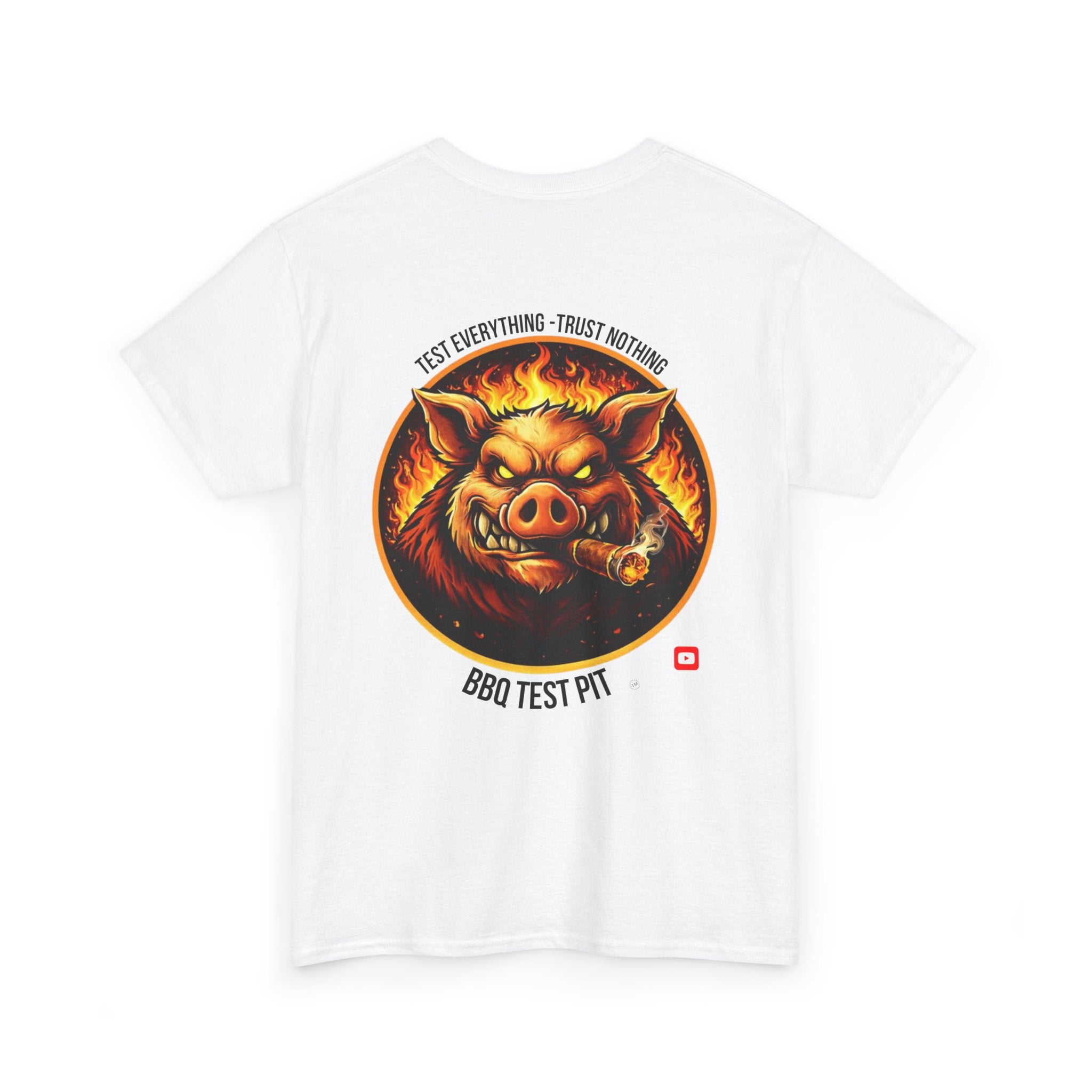 BBQ Test Pit Official Logo T-Shirt — Pitmaster Uniform | Batch 001