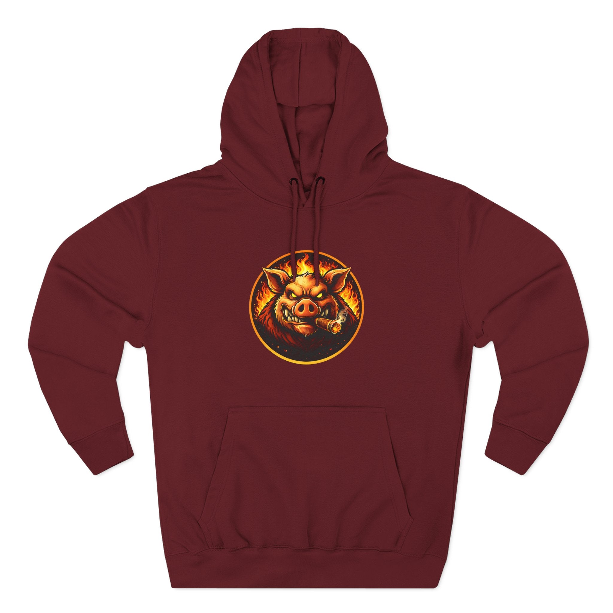 BBQ Test Pit Official Logo Hoodie — Premium Heavyweight Uniform | Batch 001