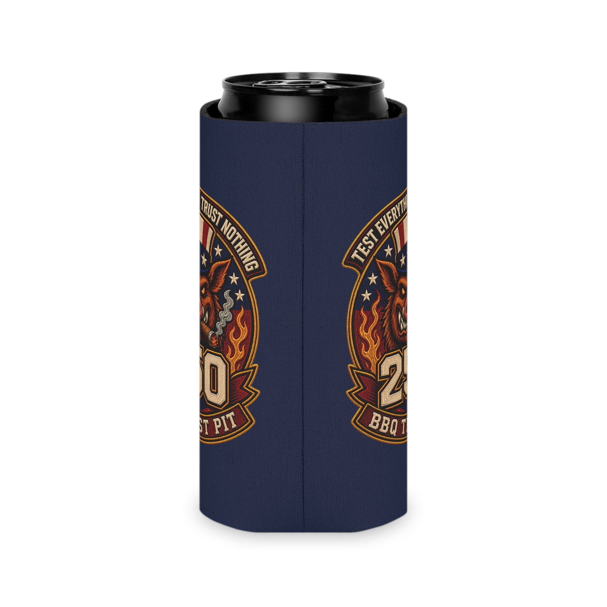 America’s 250th Birthday Can Cooler – BBQ Test Pit