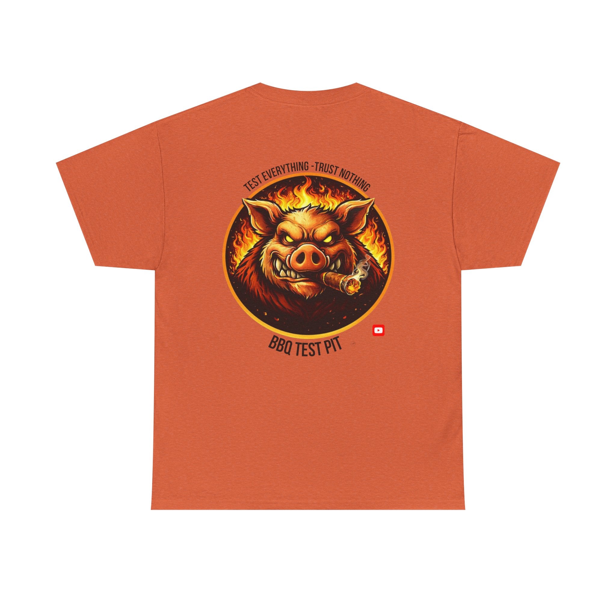 BBQ Test Pit Official Logo T-Shirt — Pitmaster Uniform | Batch 001