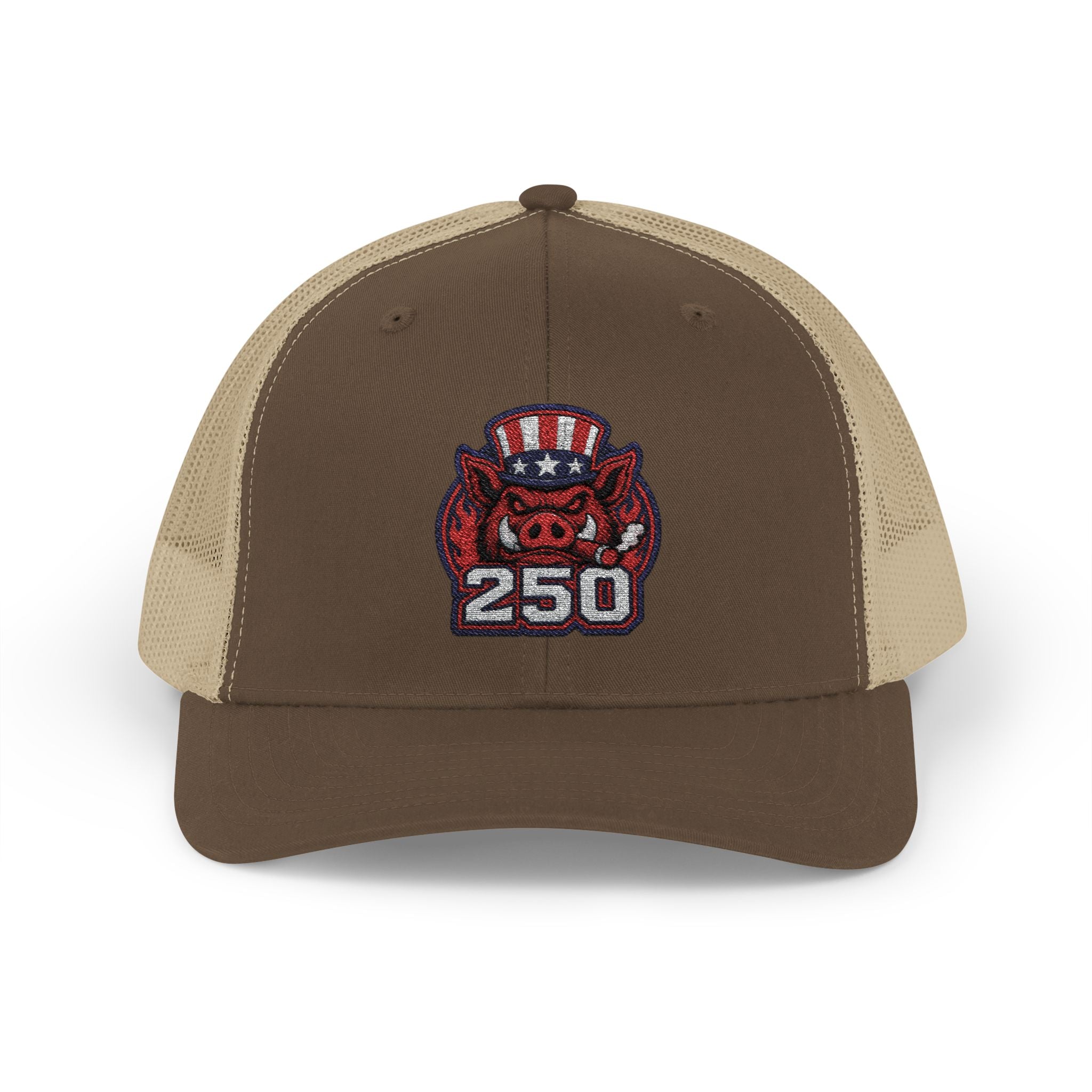 BBQ Test Pit America's 250th Birthday Trucker Hat | Limited Edition Snapback Cap