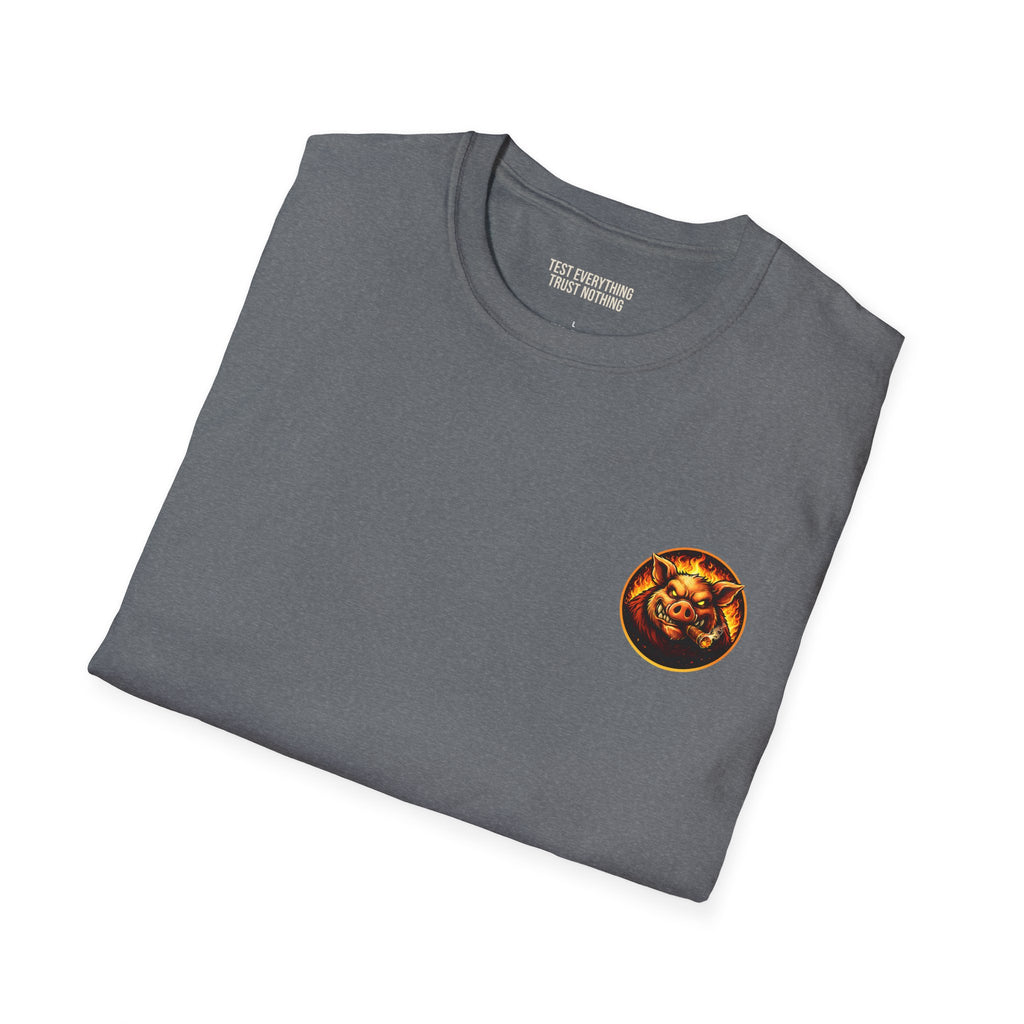 Probe Tender > Opinions T-Shirt — Premium Softstyle Edition | BBQ Test Pit