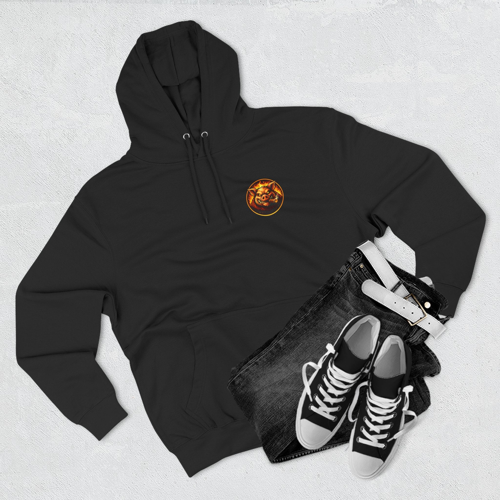I Like Big Butts BBQ Hoodie — Premium Heavyweight Fleece | BBQ Test Pit