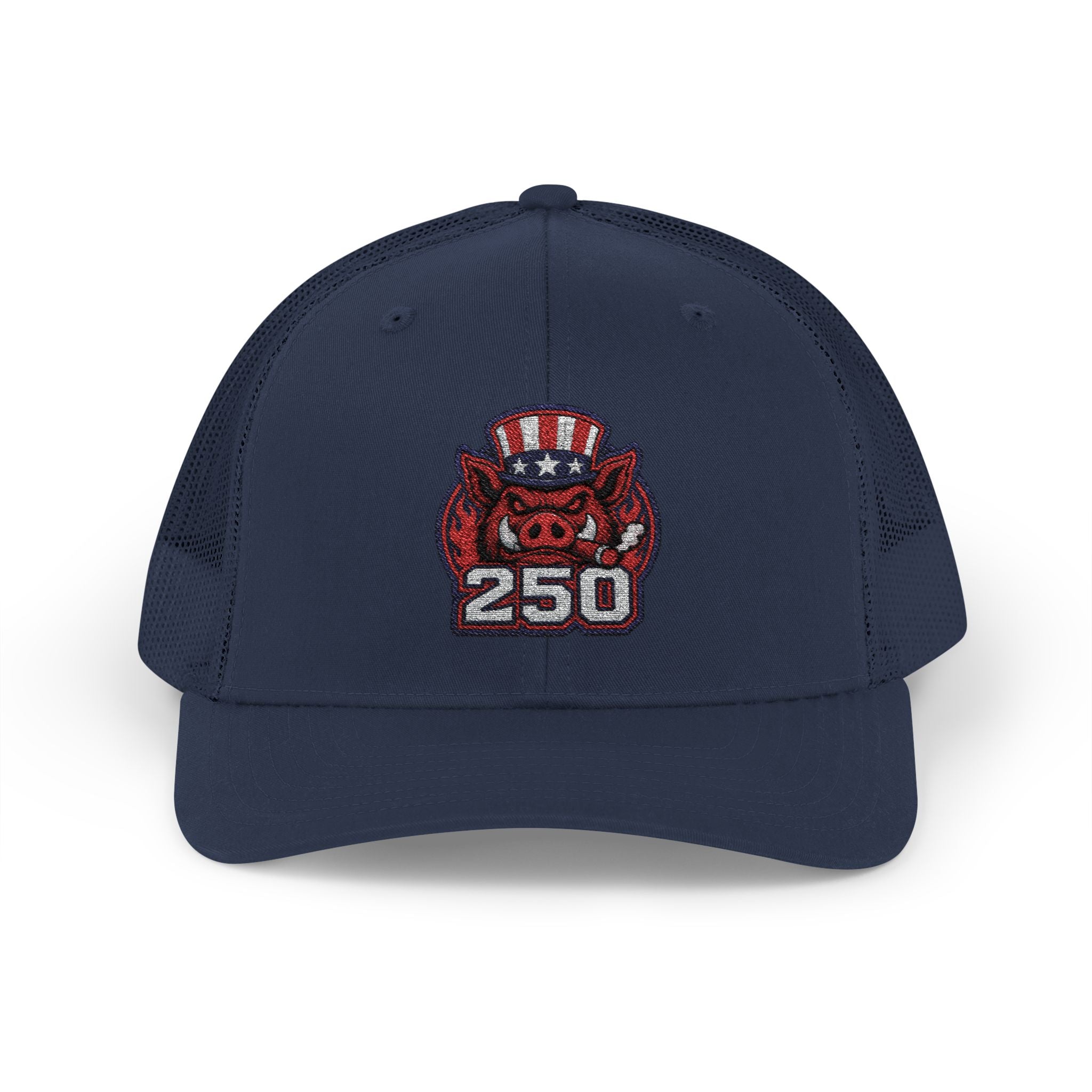 BBQ Test Pit America's 250th Birthday Trucker Hat | Limited Edition Snapback Cap
